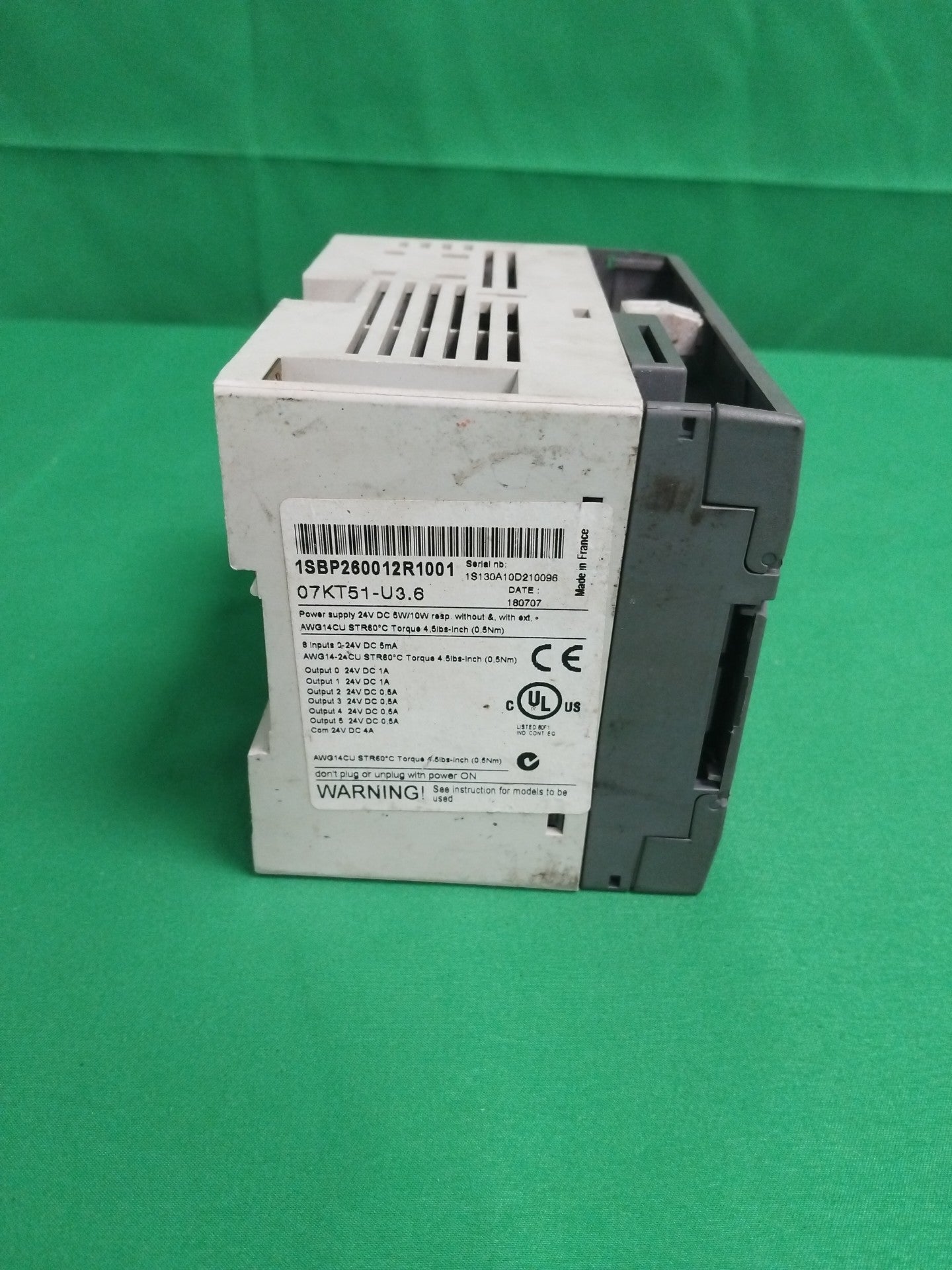 ABB 07KT51-U3.6 07KT51U3.6 Defective