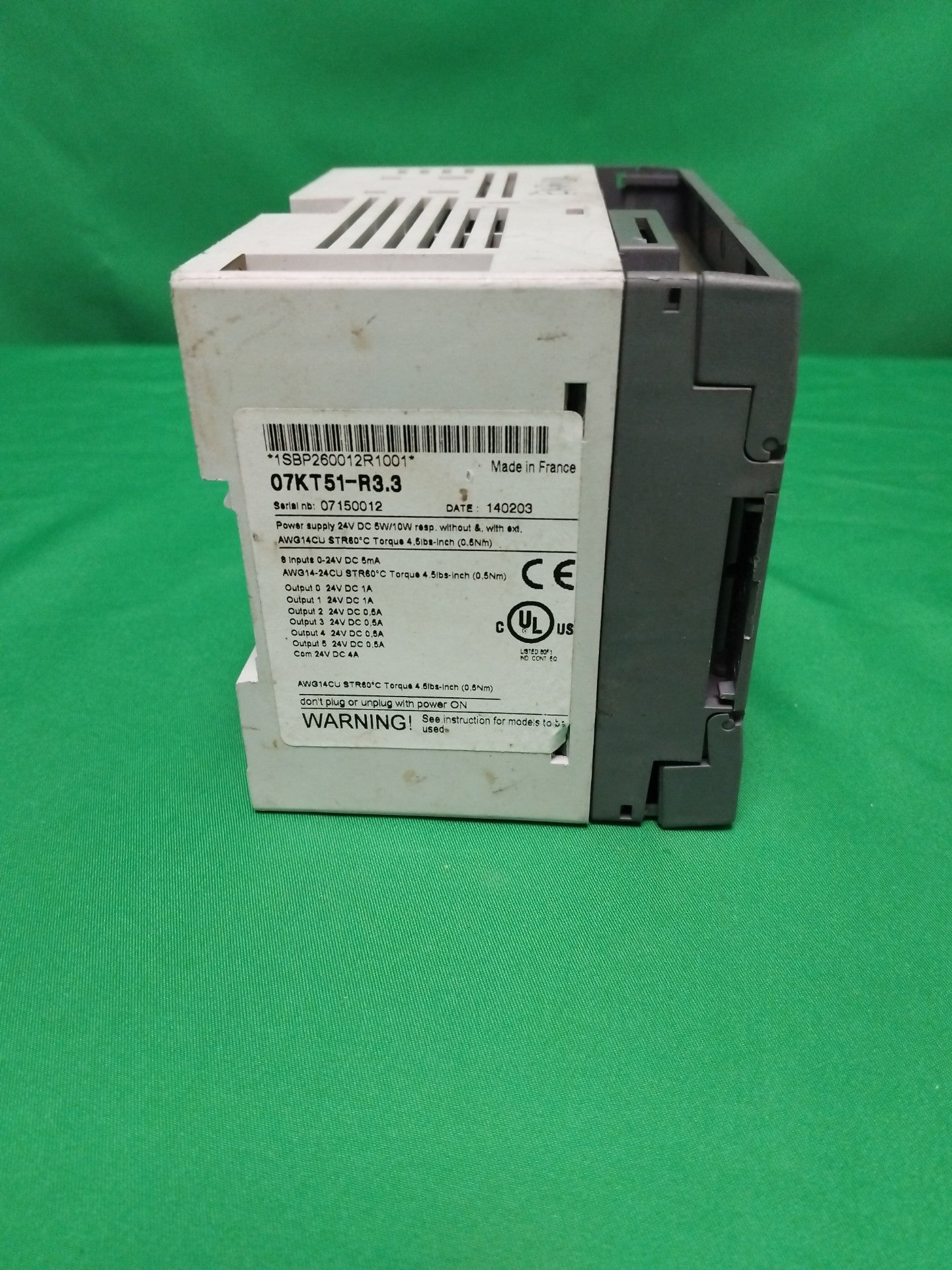 ABB 07KT51-R3.3 07KT51R33 Defective