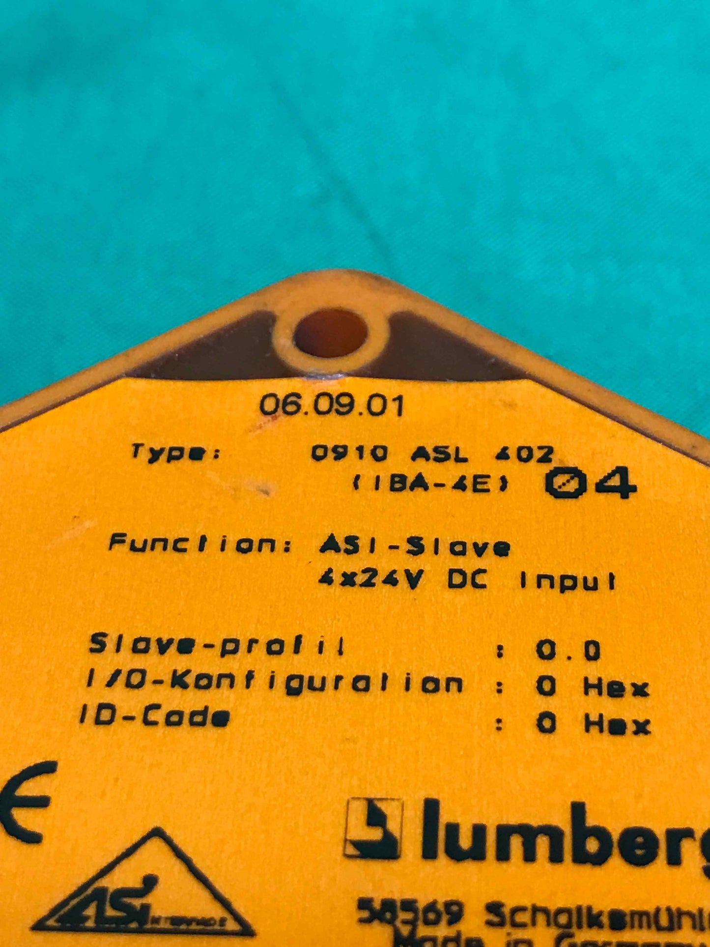 Lumberg Automation-0910 ASL 402/0910ASL402