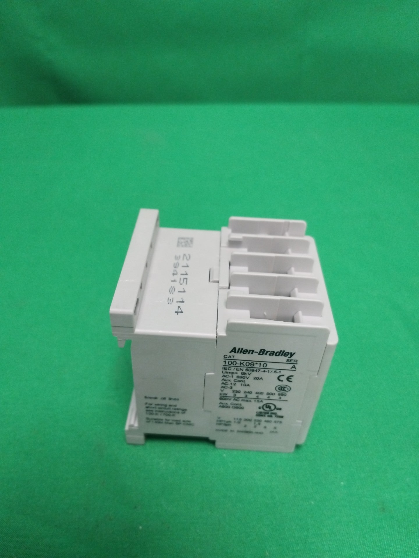 Allen-Bradley 100-K09DJ10 100K09DJ10 MINI CONTACTOR