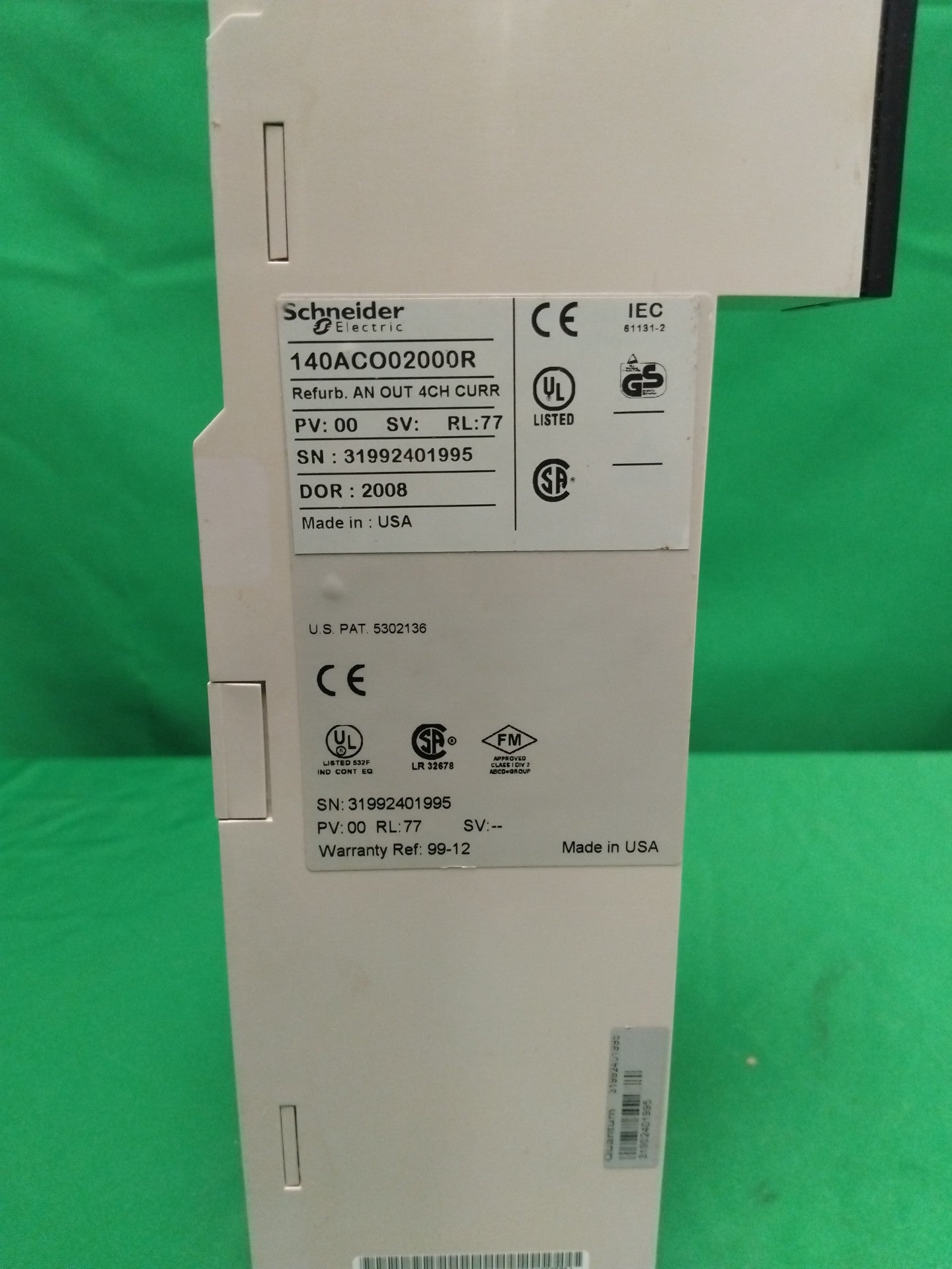 Schneider-Electric 140ACO02000R 140ACO02000R