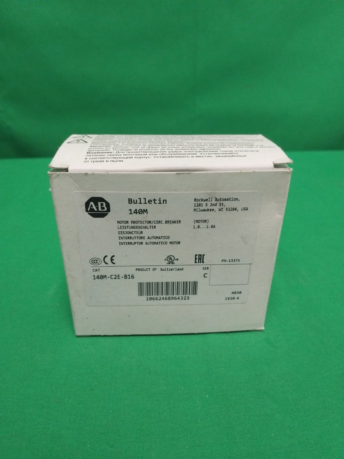 Allen Bradley 140M-C2E-B16 140MC2EB16 DISJONCTEUR