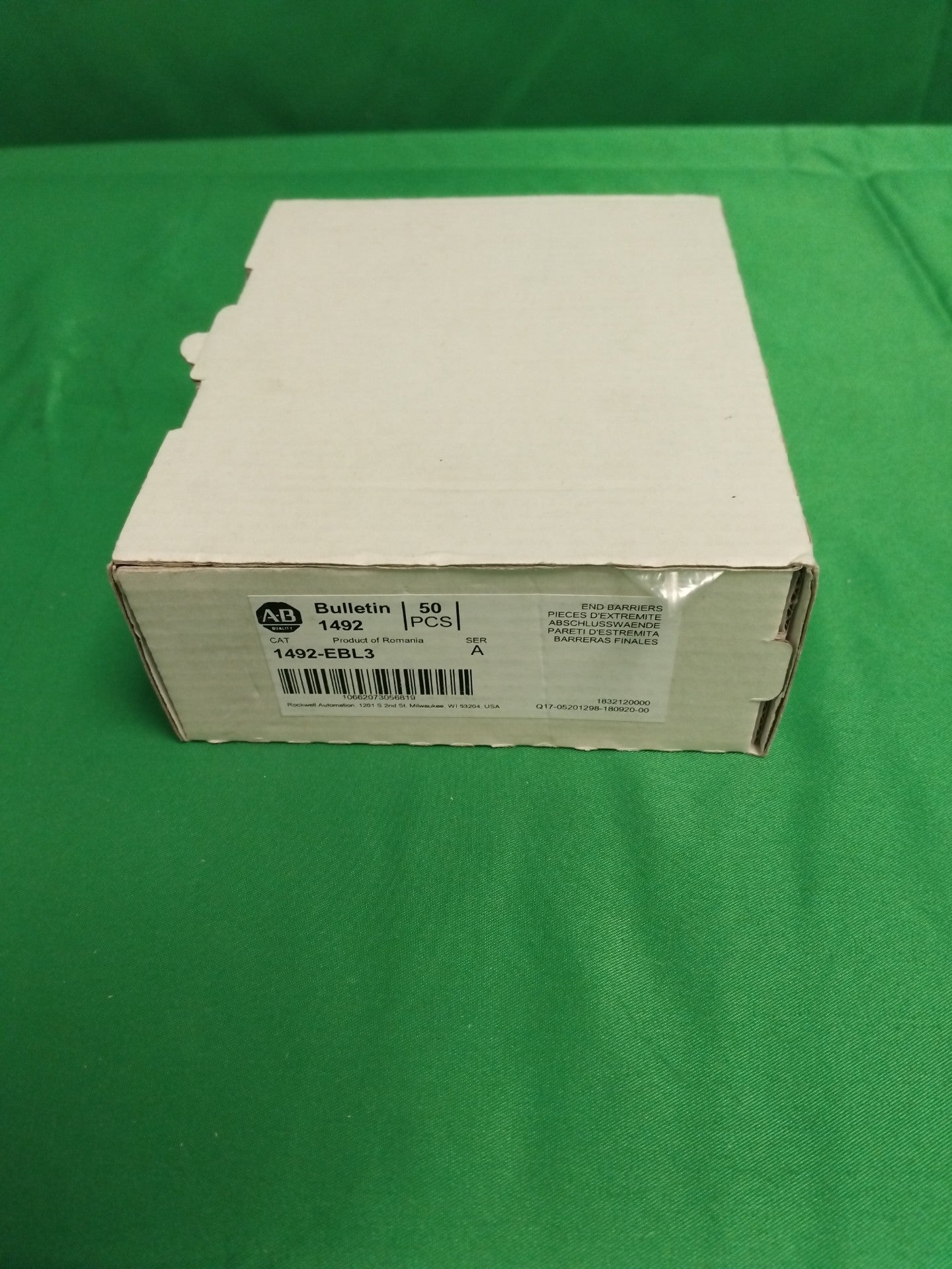 Allen Bradley 1492-EBL3 1492EBL3 BOX OF 50 UNITS