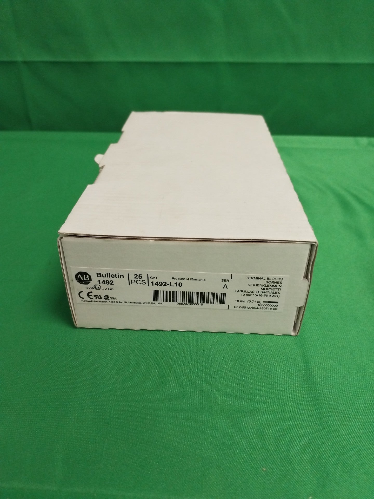 Allen Bradley 1492-L10 1492L10 BOX OF 25 UNITS