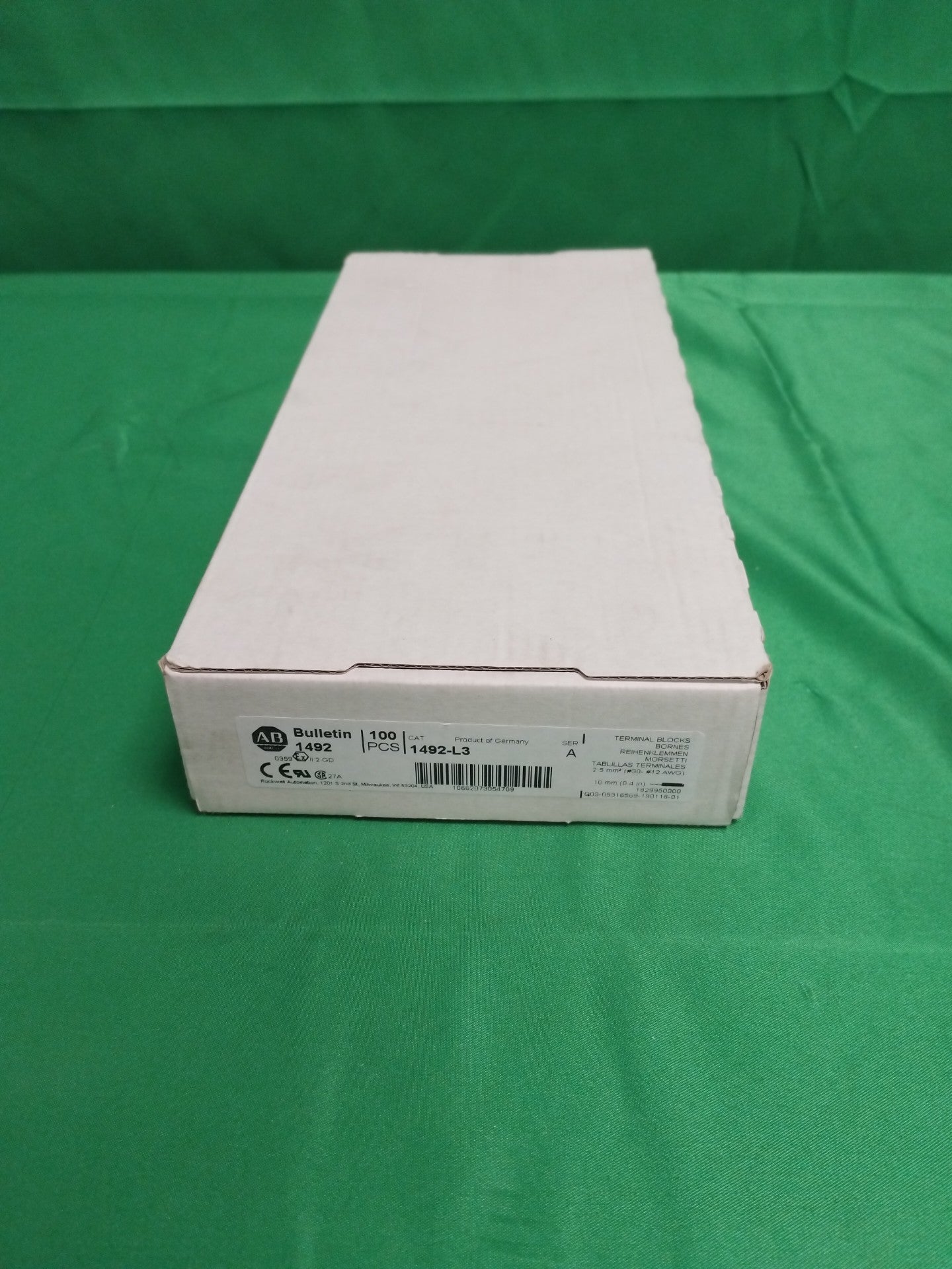 Allen Bradley 1492-L3 1492L3 BOX OF 100 UNITS