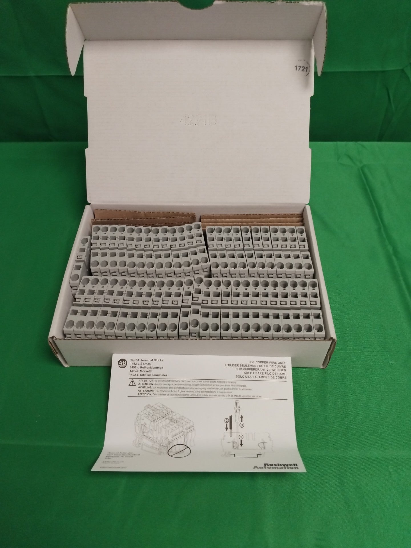 Allen Bradley 1492-L6 1492L6 BOX OF 50 UNITS