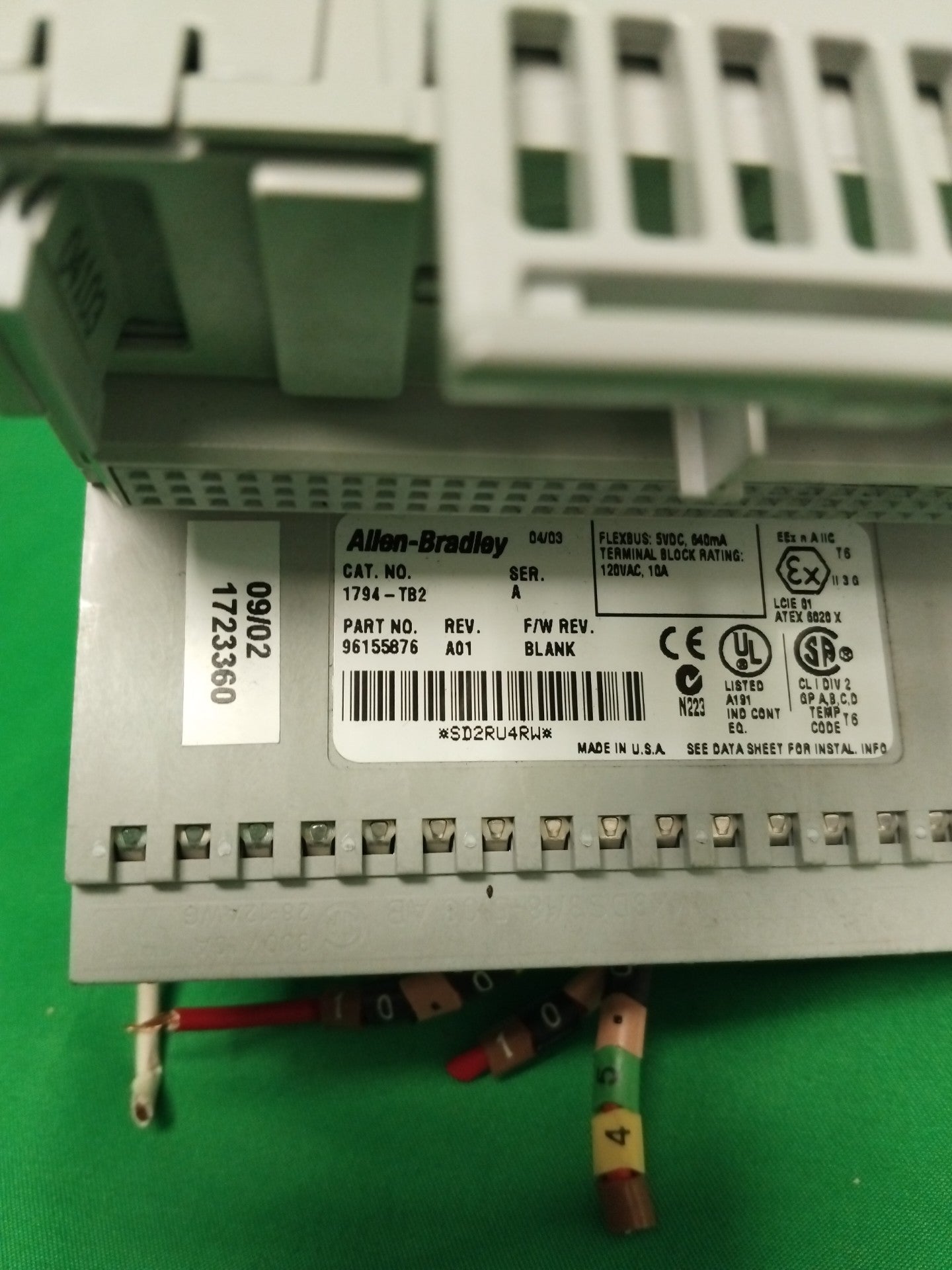 Allen Bradley 1794-TB2 1794TB2