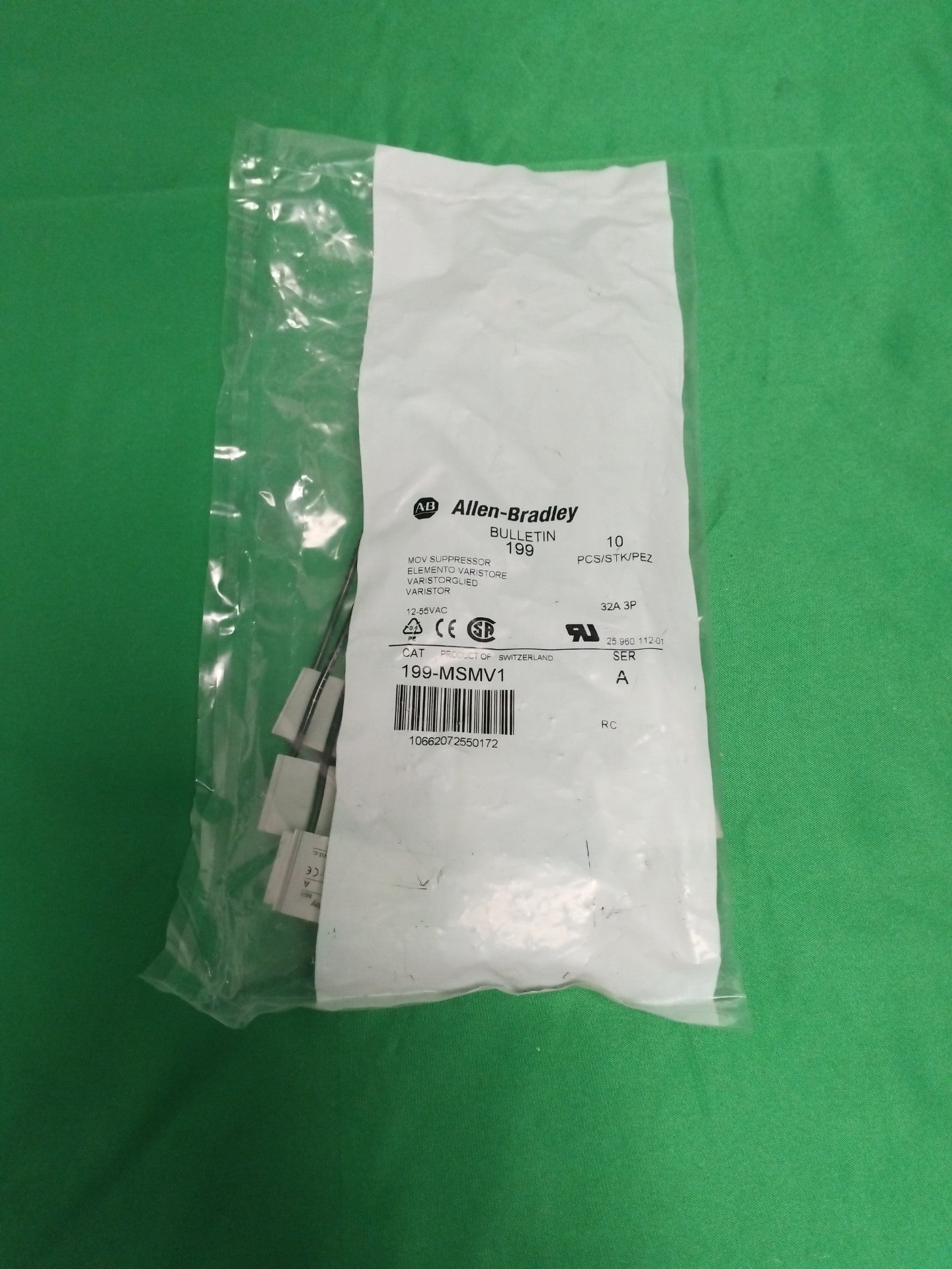 Allen Bradley 199-MSMV1 199MSMV1 WITHOUT ORIGINAL PACKAGING