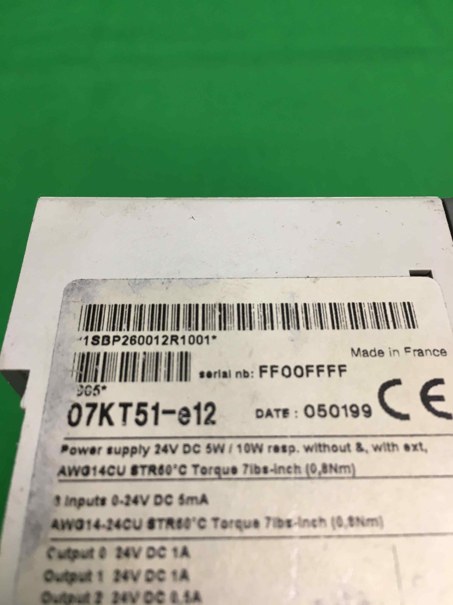 ABB-1SBP260012R1001/1SBP260012R1001