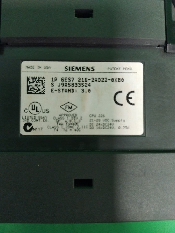 Siemens 216-2AD22-0XB0 2162AD220XB0
