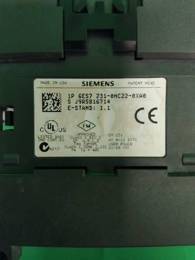 Siemens 231-0HC22-0XA0 2310HC220XA0