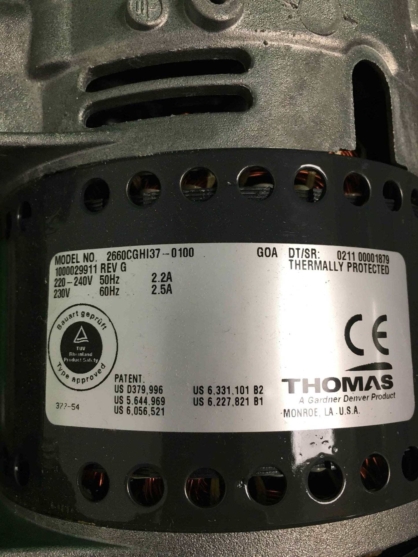 THOMAS 2660CGHI37 2660CGHI37 0100 Without Original Packaging
