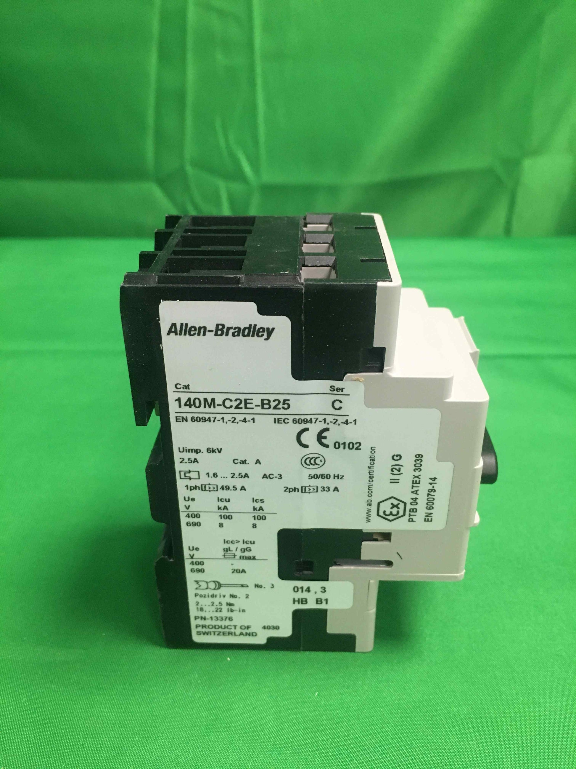 Allen-Bradley 140M-C2E-B25 140MC2EB25