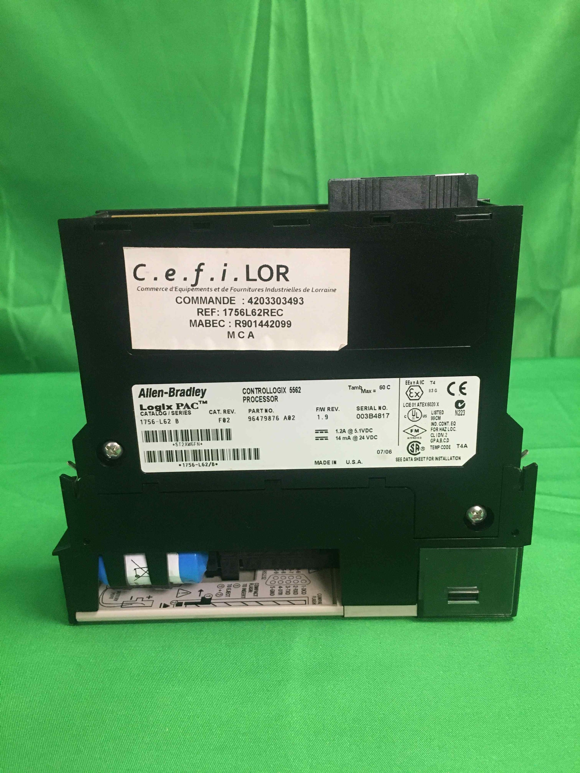 Allen-Bradley 1756-L62 B 1756L62B