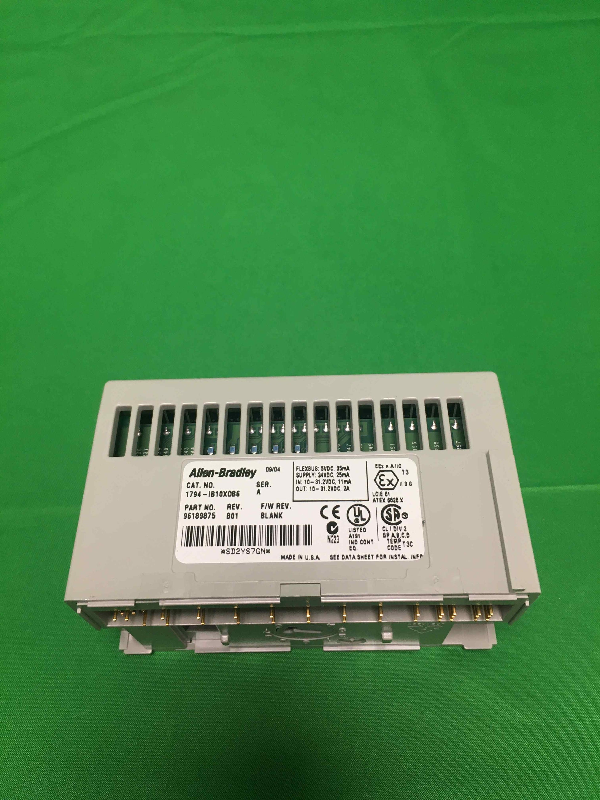 Allen-Bradley 1794-IB10XOB6 1794IB10XOB6 OPEN BOX