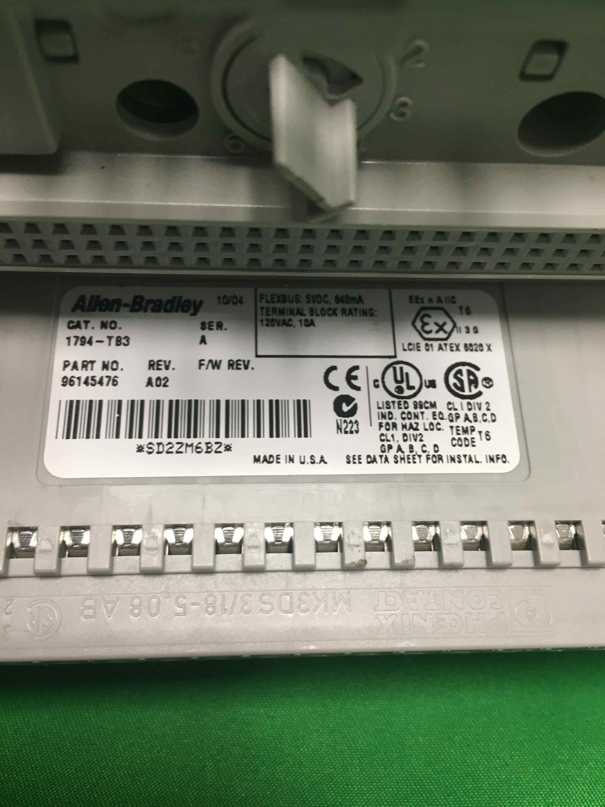 Allen-Bradley 1794-TB3 1794TB3