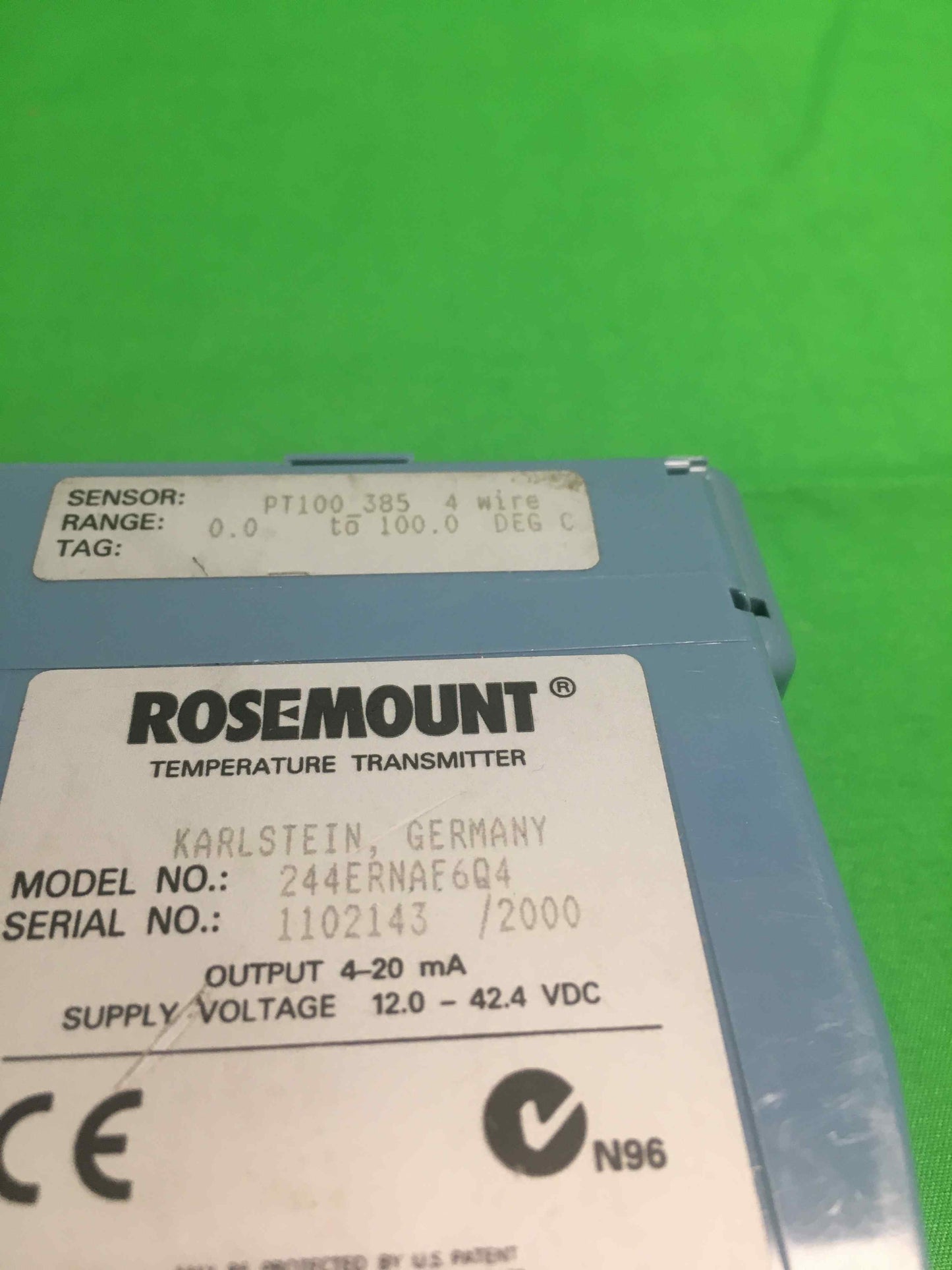 ROSEMOUNT-244ERNAE6Q4/244ERNAE6Q4