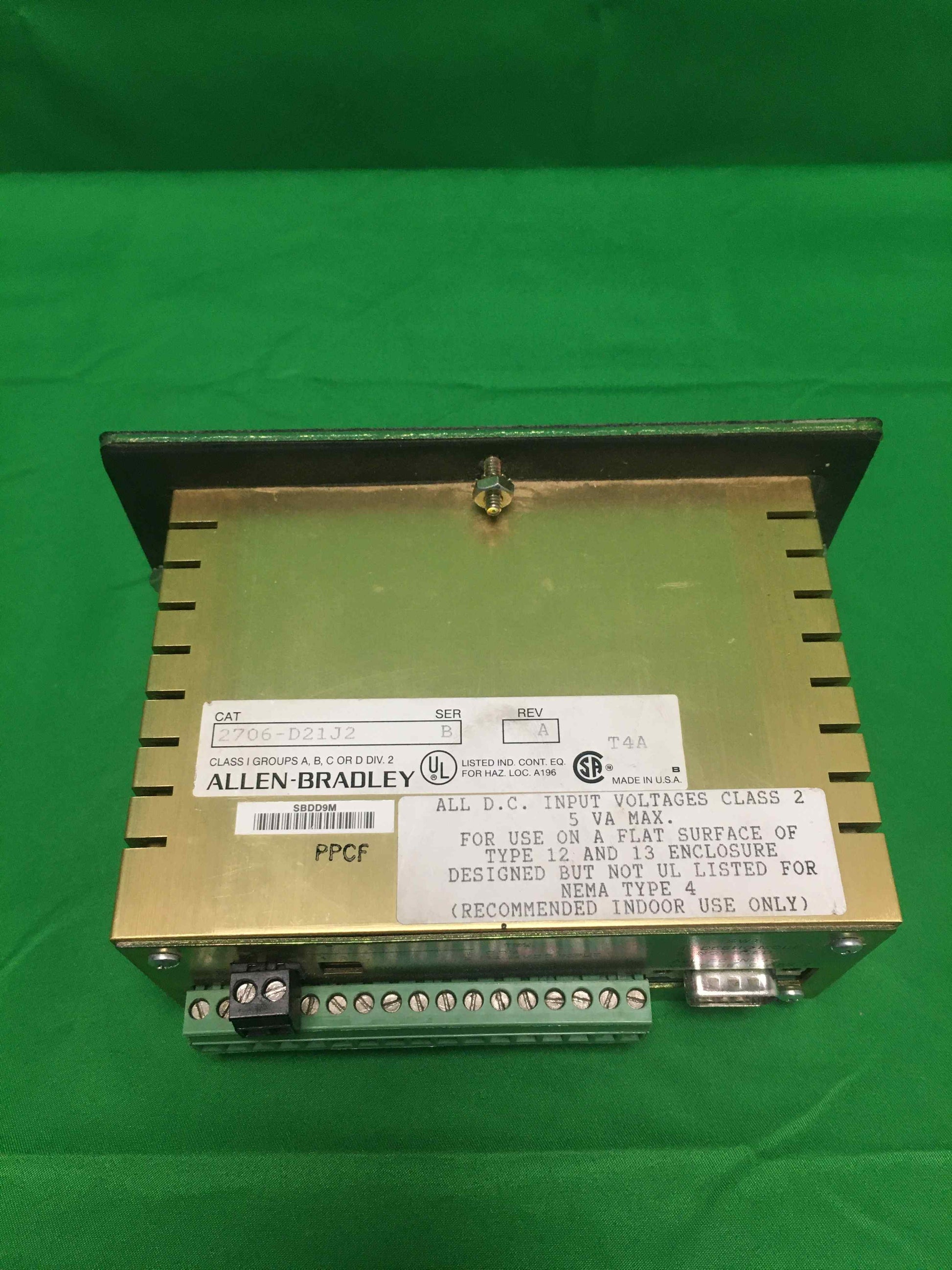 Allen-Bradley 2706-D21J2 2706D21J2