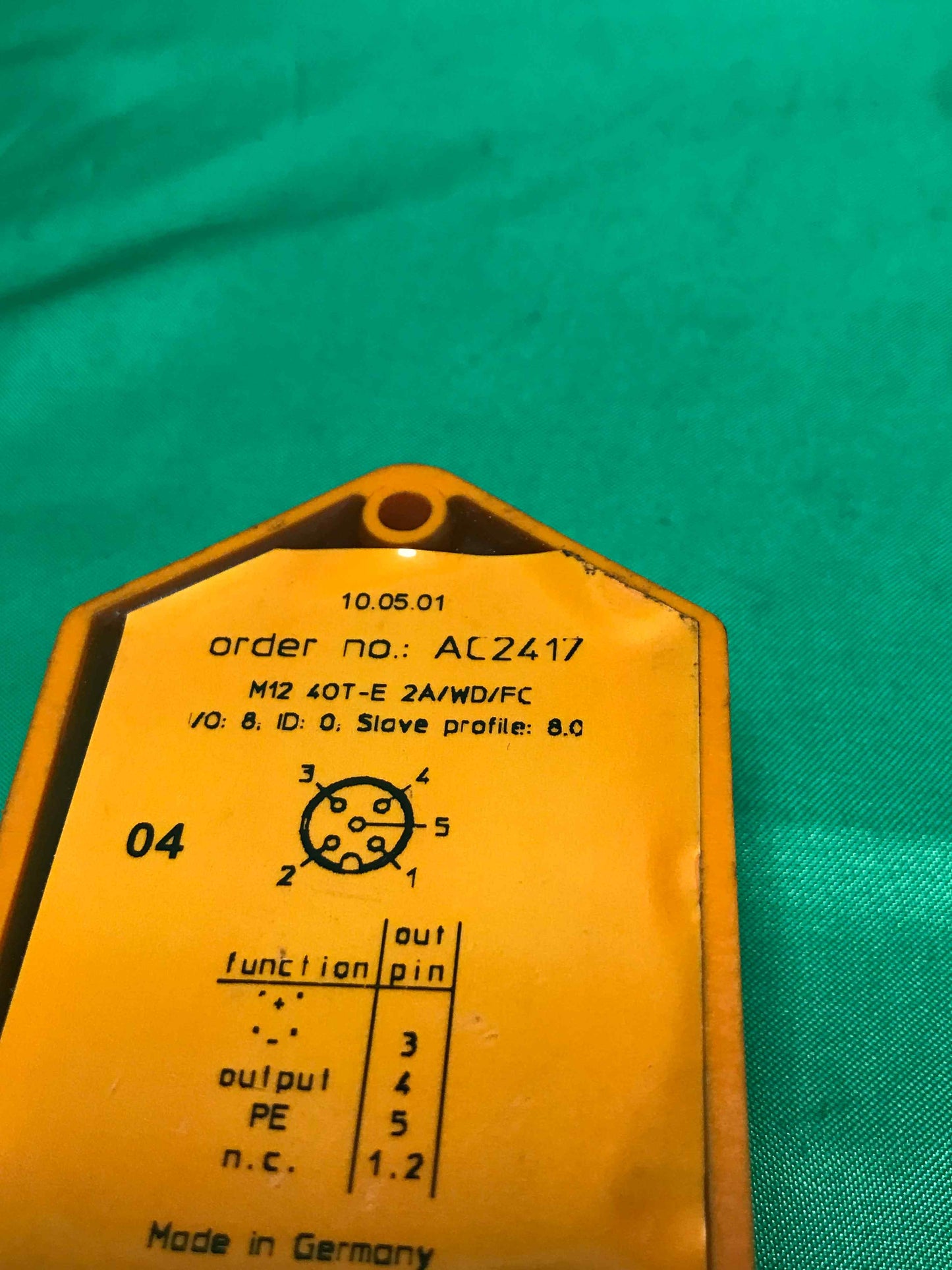 IFM ELECTRIC-AC2417/AC2417