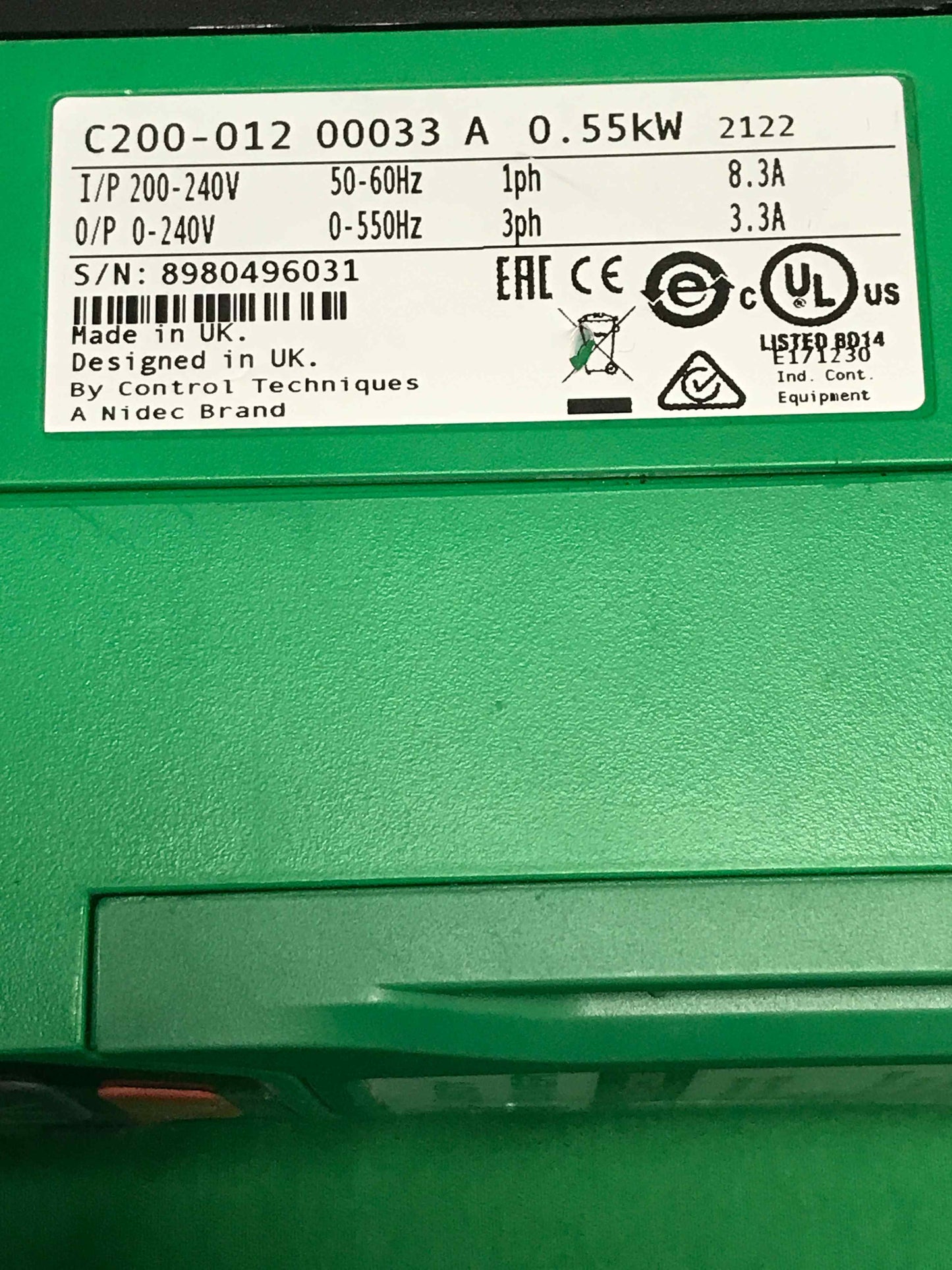 Leroy-Somer-C200-012 00033 A/C20001200033A