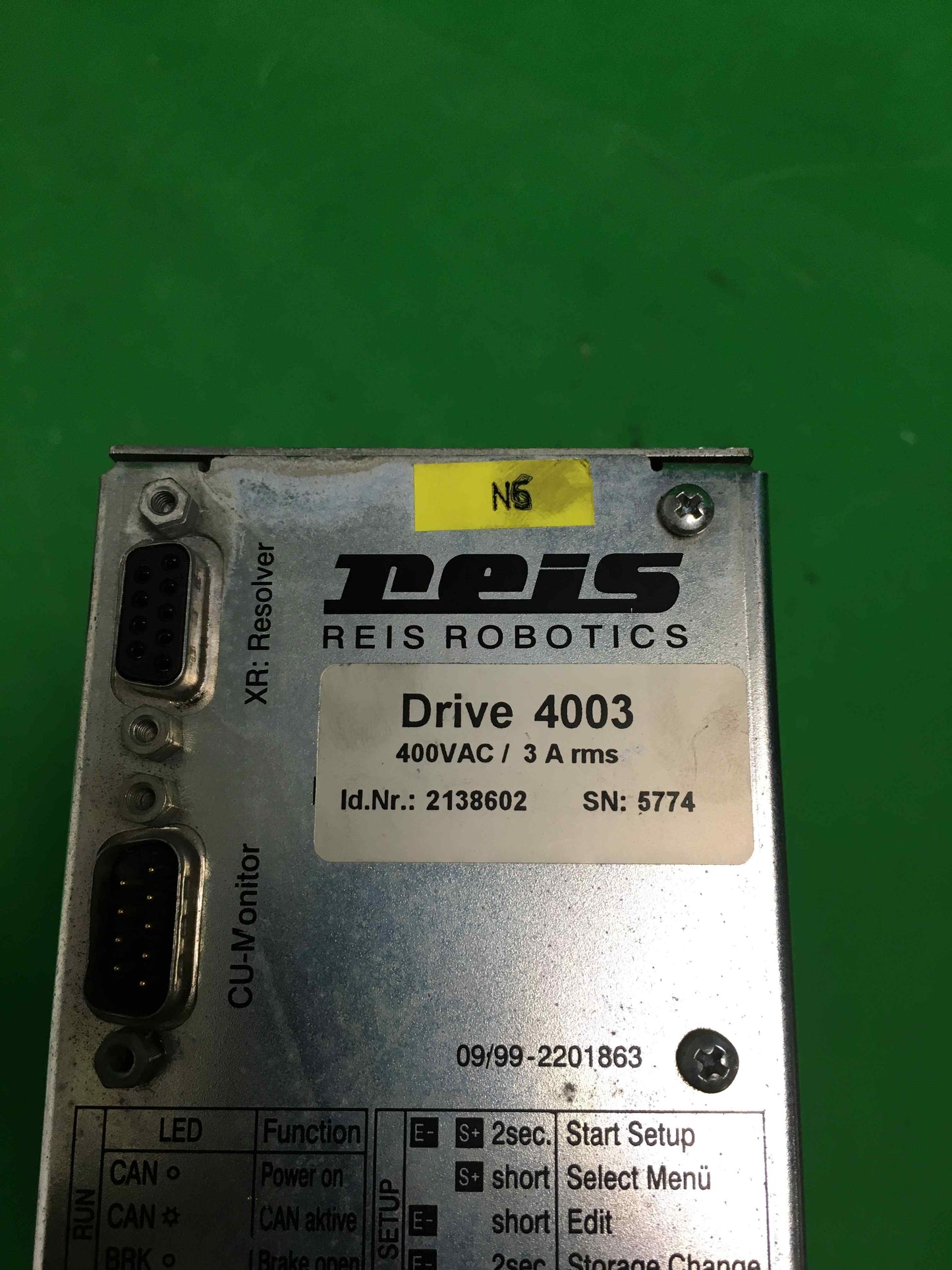 REIS REBOTICS-DRIVE 4003/DRIVE4003
