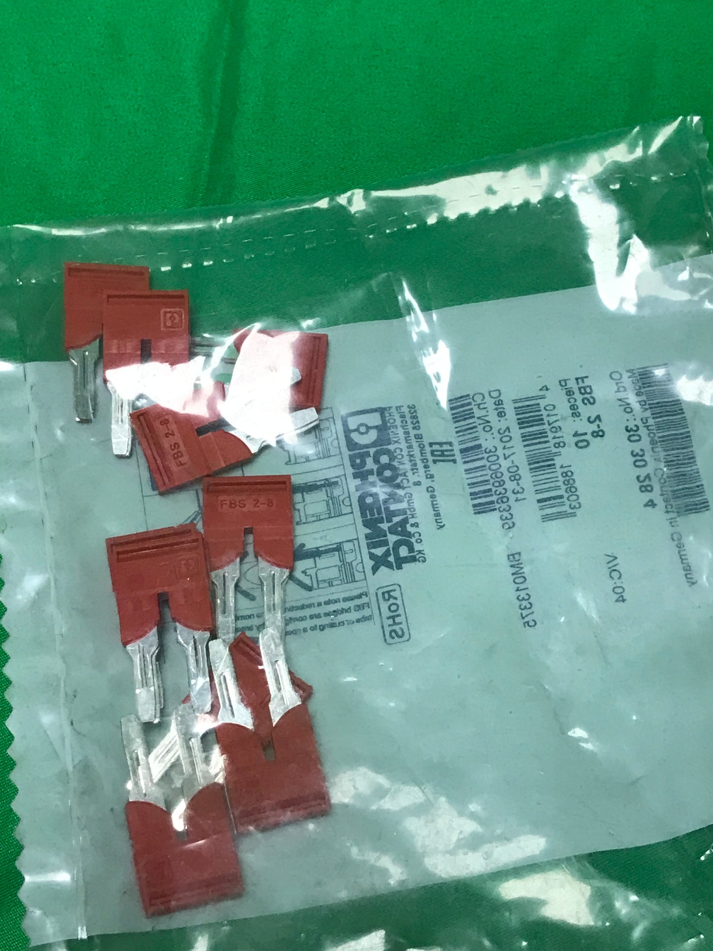 PHOENIX CONTACT FBS 2-8 FBS28 BOX OF 10 UNITS