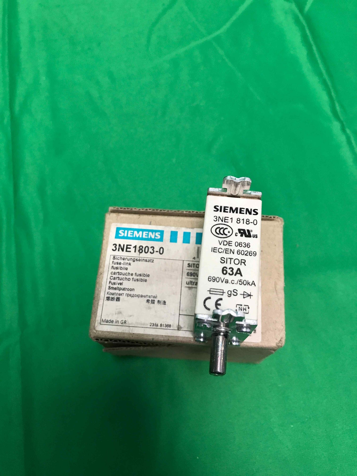 Siemens 3NE1803-0 3NE18030 2 UNITS