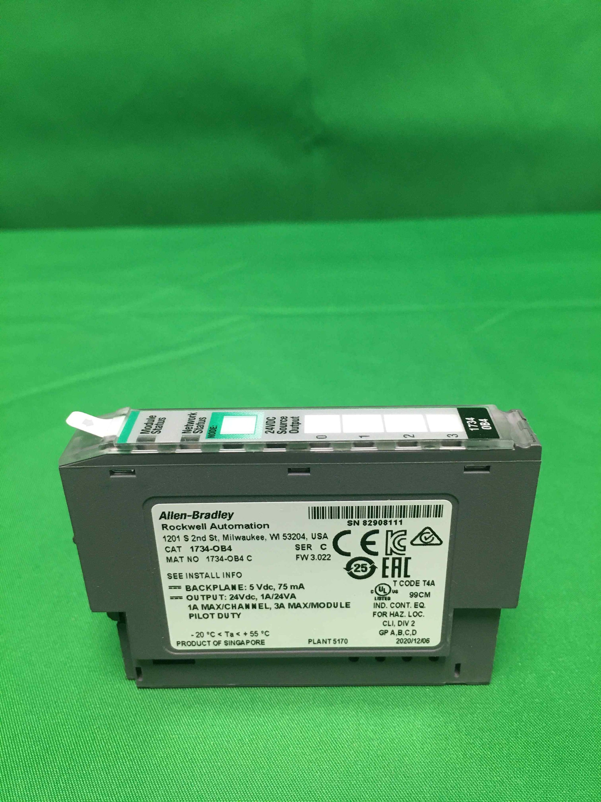 Allen-Bradley 1734-OB4 1734OB4 WITHOUT ORIGINAL PACKAGING
