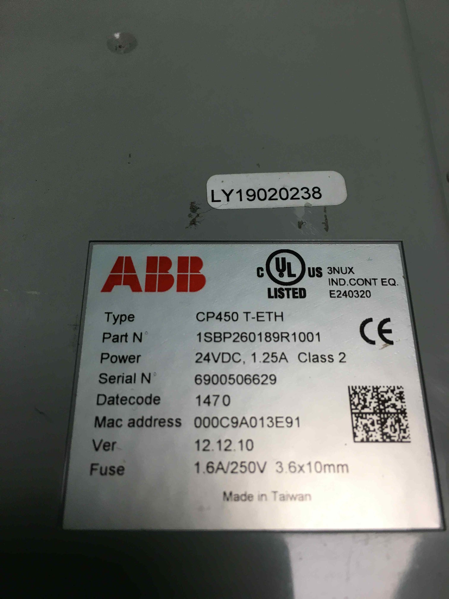 ABB-CP450 T-ETH/CP450TETH