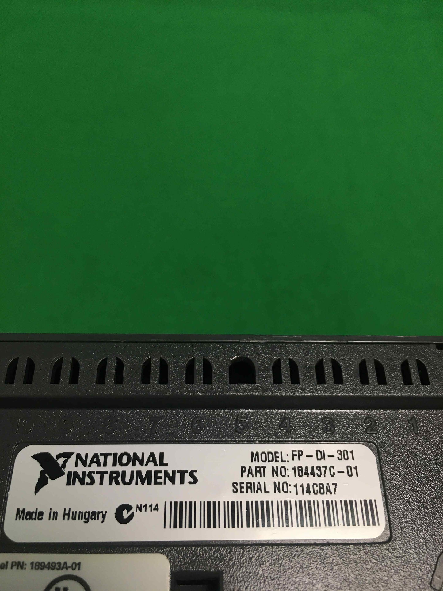 NATIONAL INSTRUMENTS-FP-DI-301/FPDI301