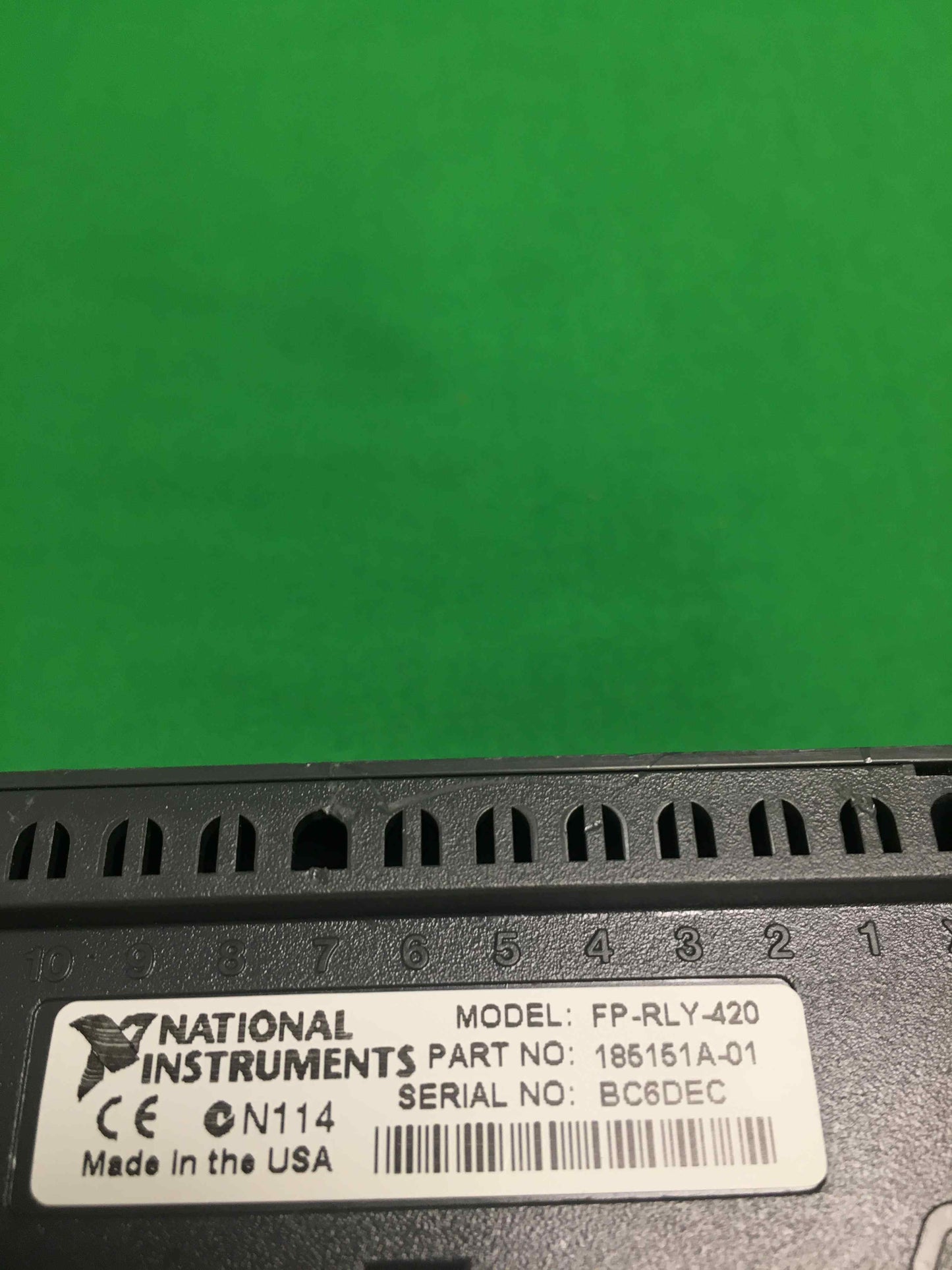 NATIONAL INSTRUMENTS-FP-RLY-420/FPRLY420