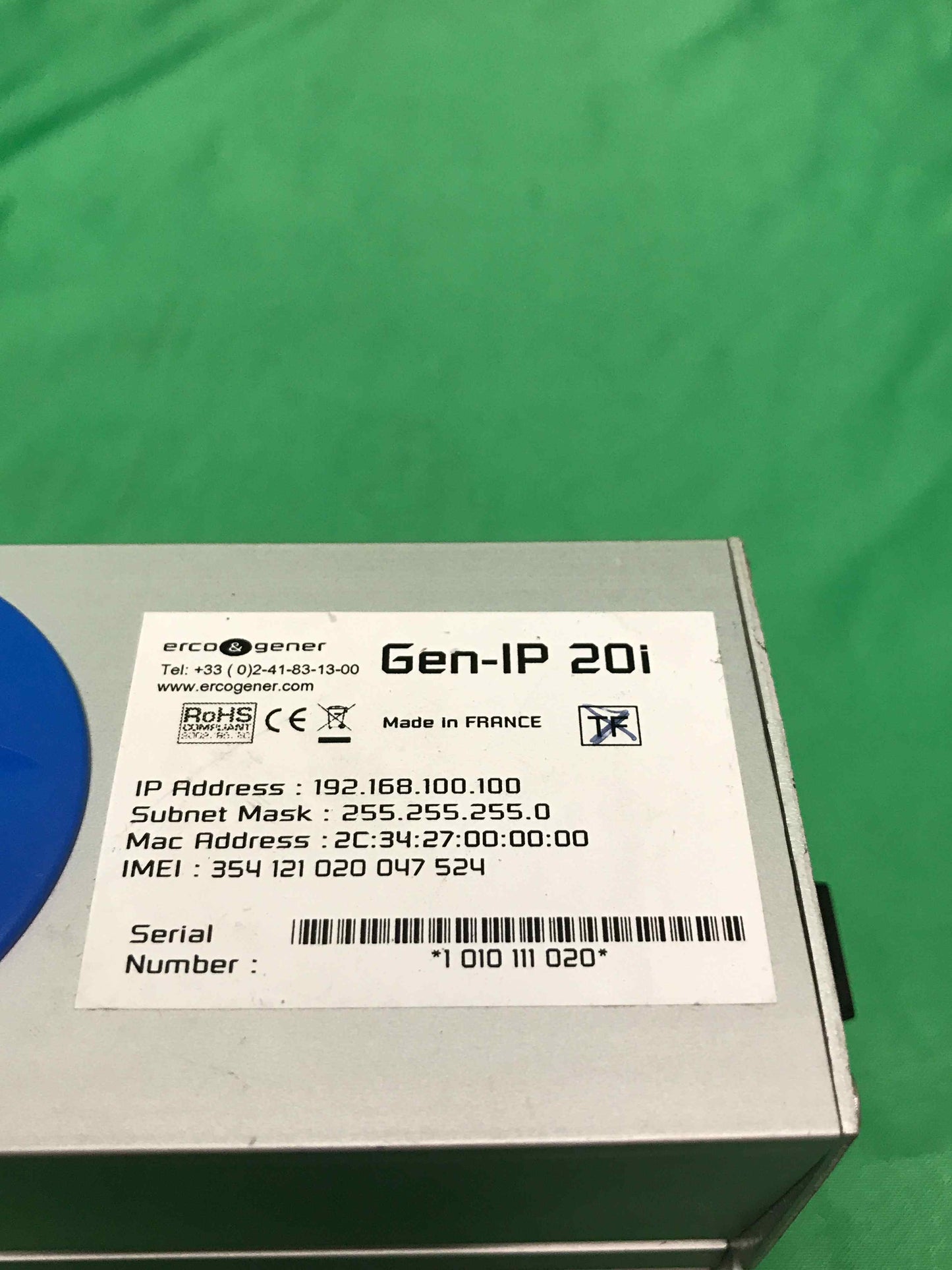 ERCO&GENER-GENIP 20I/GENIP20I