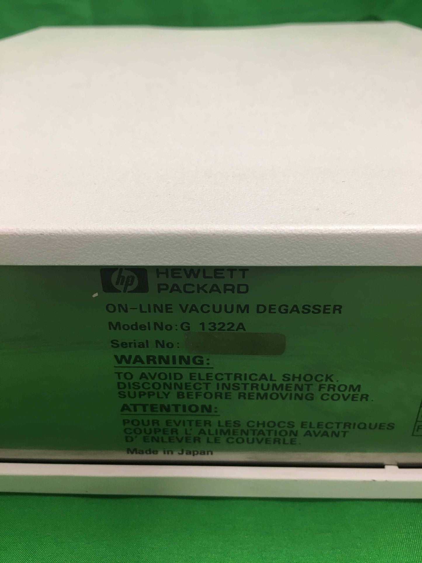 AGILENT TECHNOLOGIES-G 1322A/HPHewlettPackardG1322A