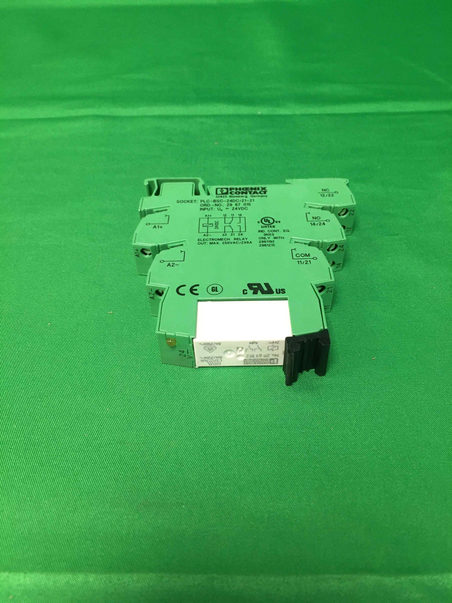 PHOENIX CONTACT PLC-BSC-24DC 21-21 PLCBSC24DC2121 PLC-BSC-24DC/21-21