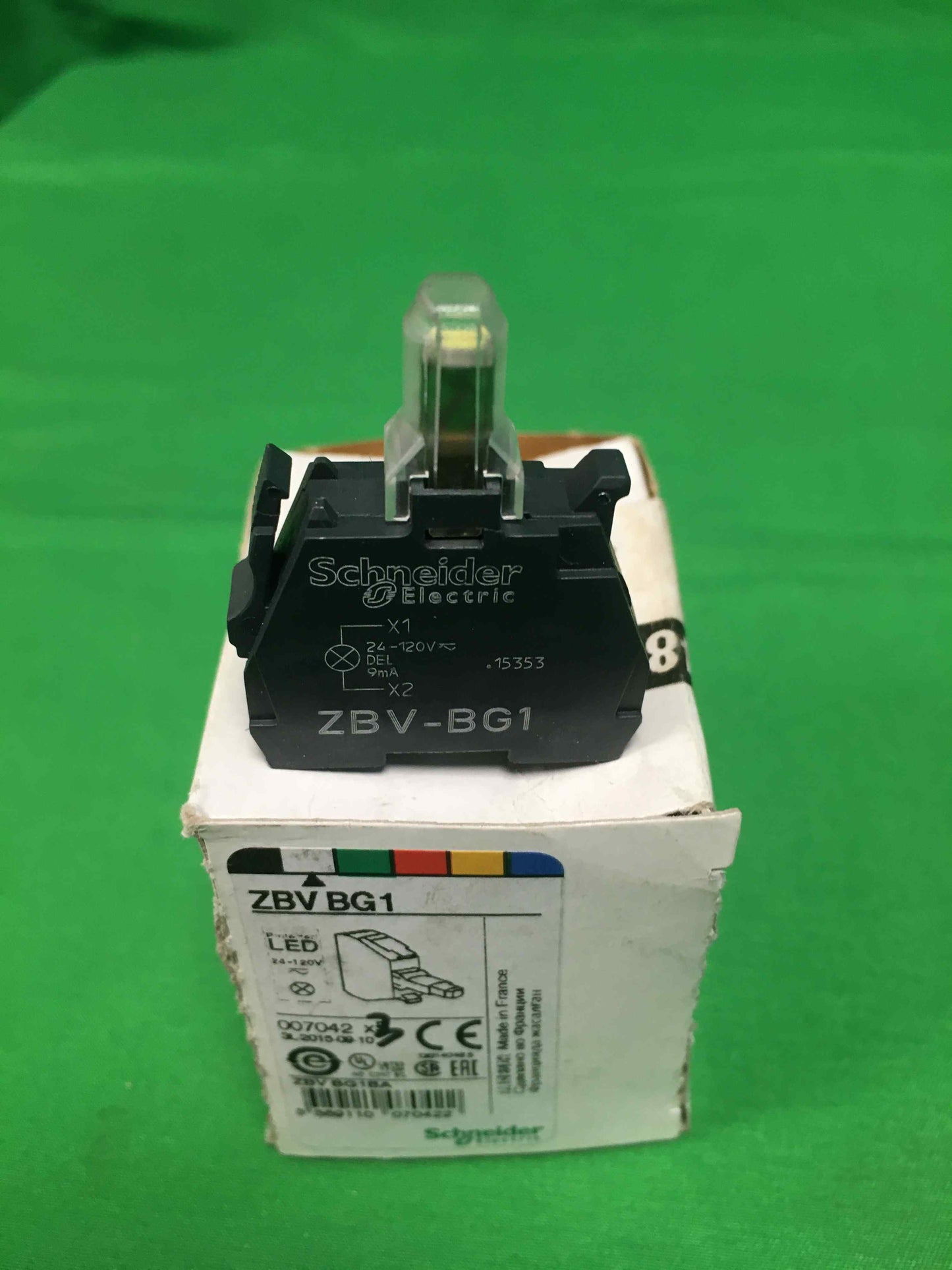 Schneider-Electric ZBV BG1 OPEN BOX ZBVBG1 3 UNITS