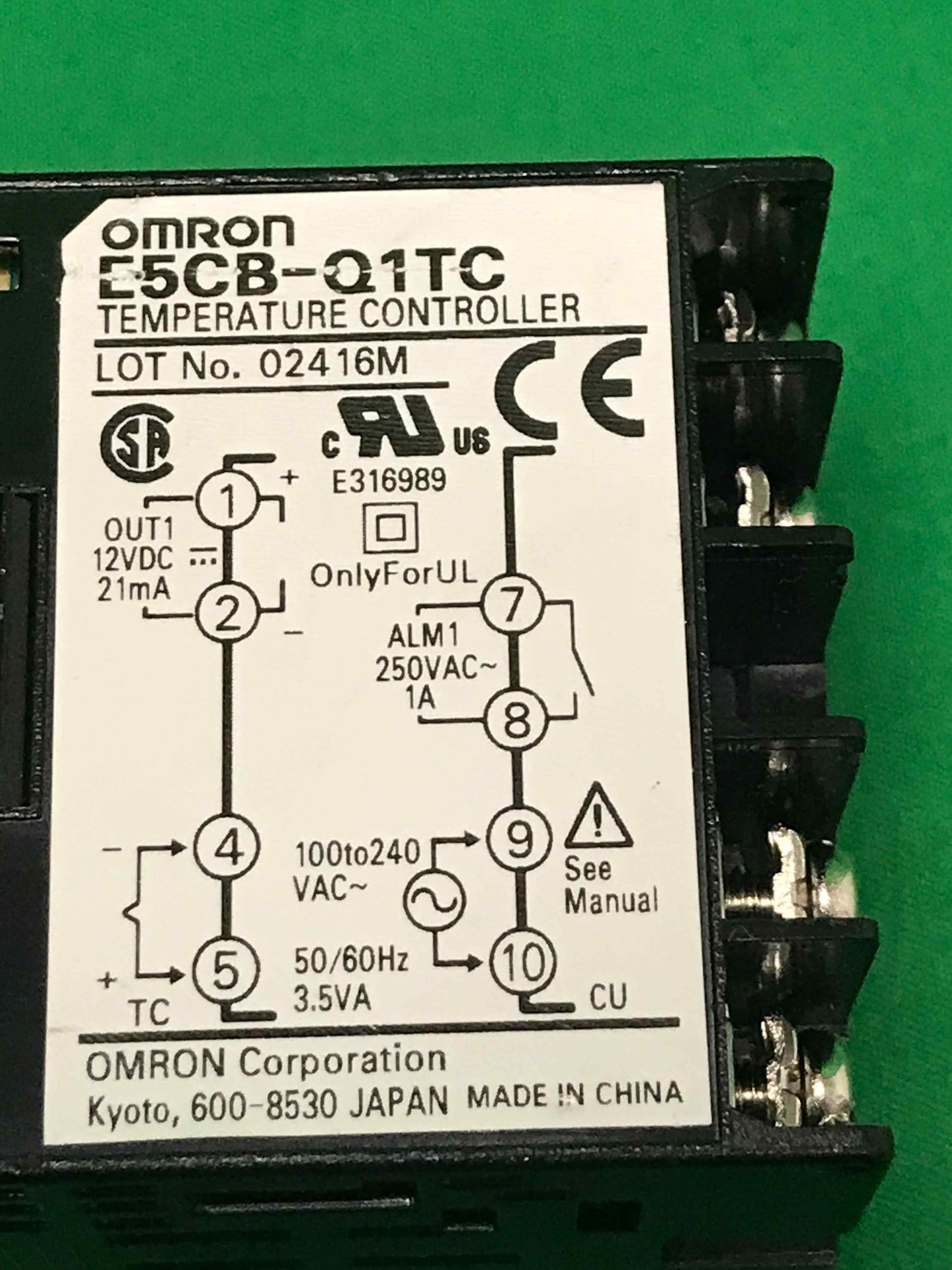 Omron-E5CB-Q1TC/E5CBQ1TC
