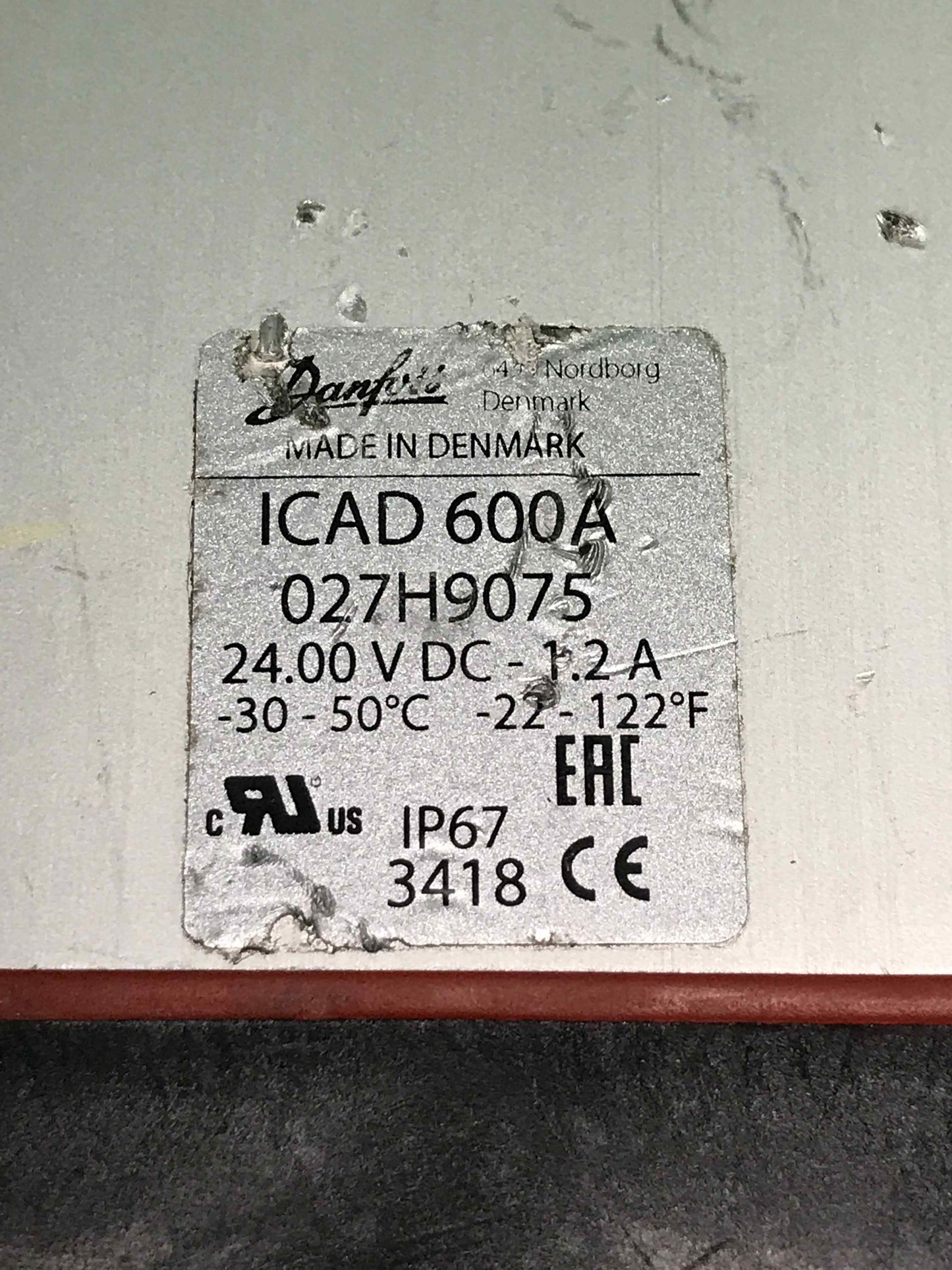 DANFOSS-ICAD 600A/ICAD600A