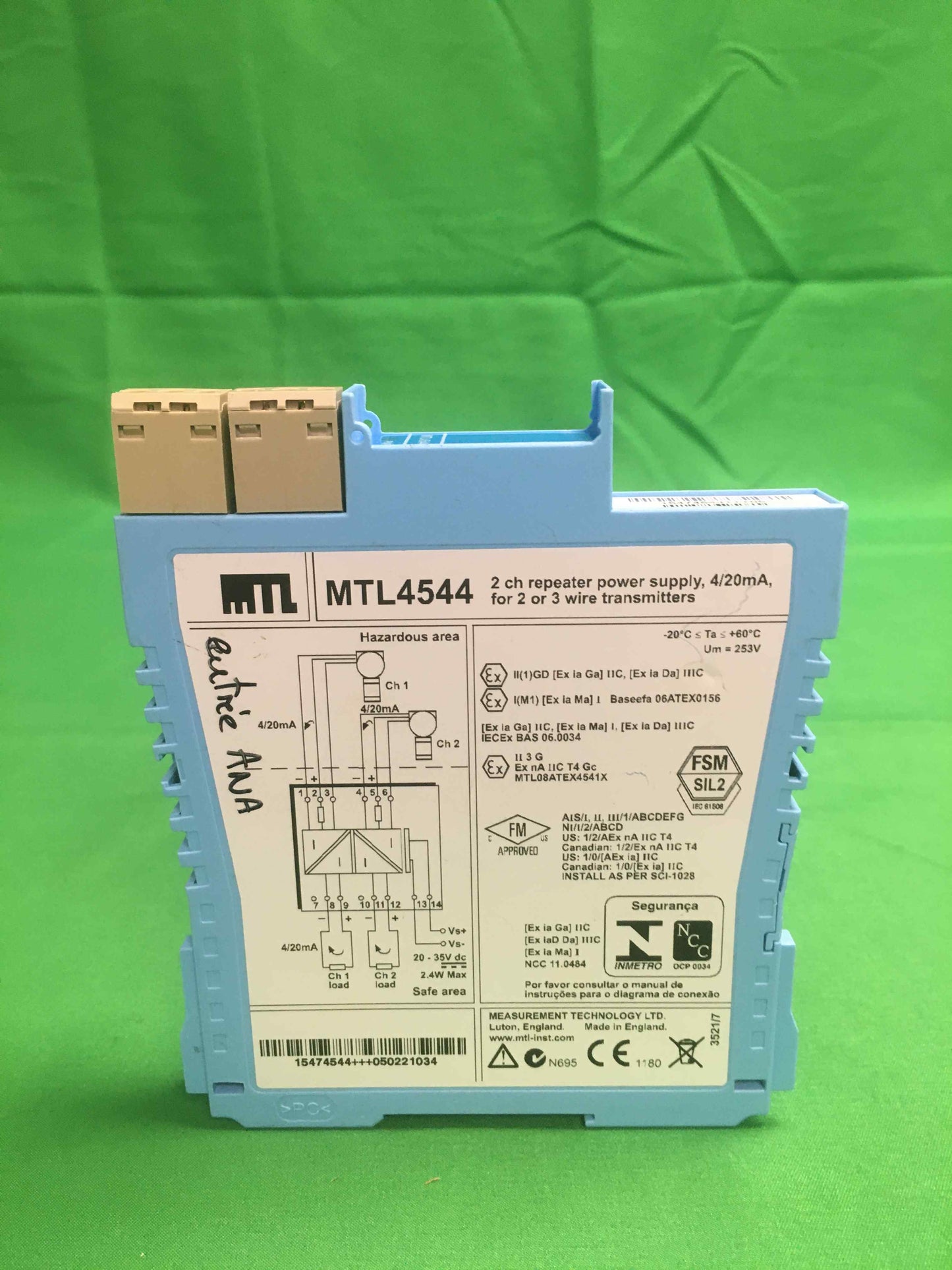 MEASUREMENT TECHNOLOGY-MTL4544/MTL4544