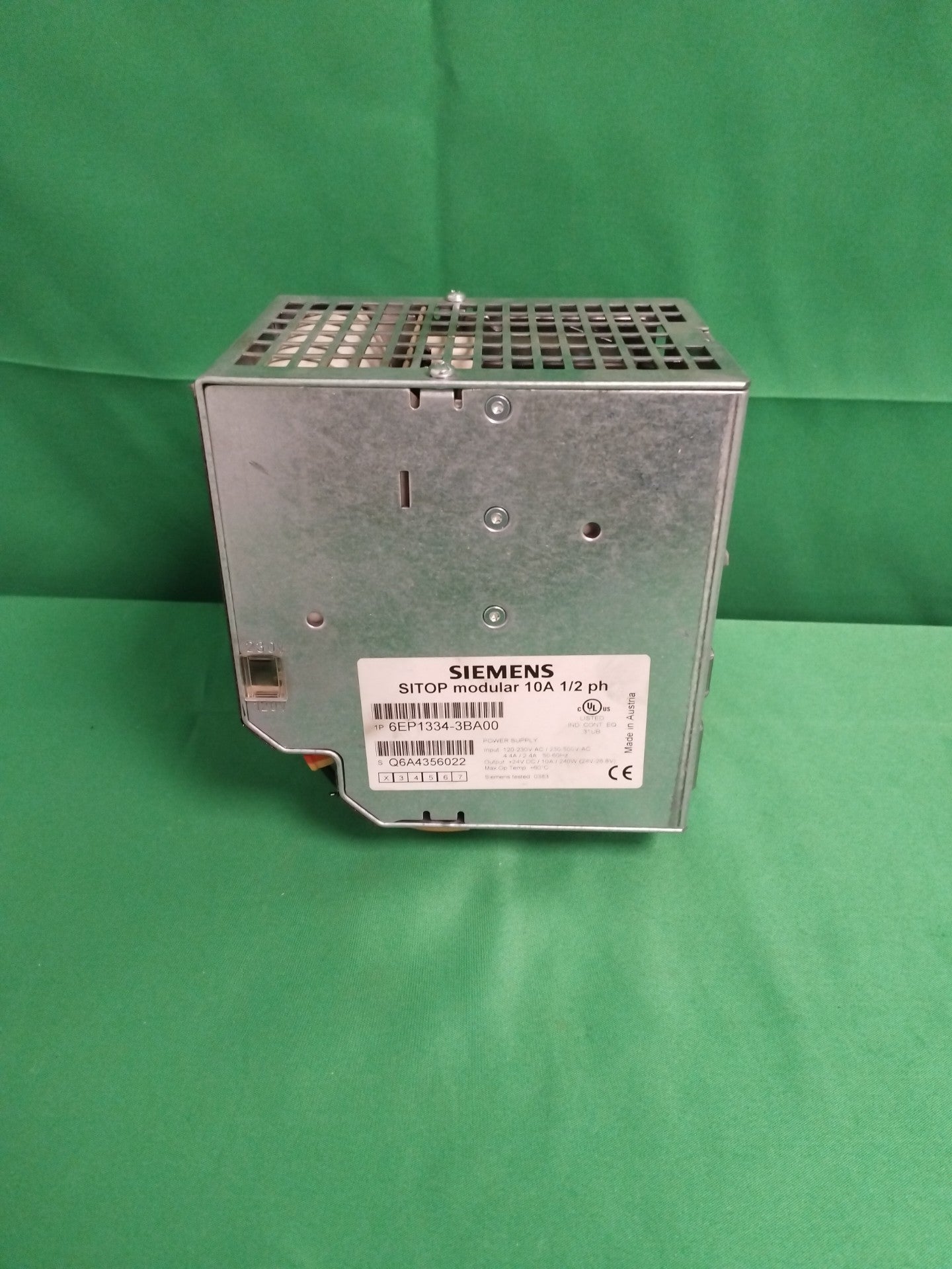 SIEMENS 6EP1334-3BA00 6EP13343BA00 SITOP modular 10A 1/2 PH