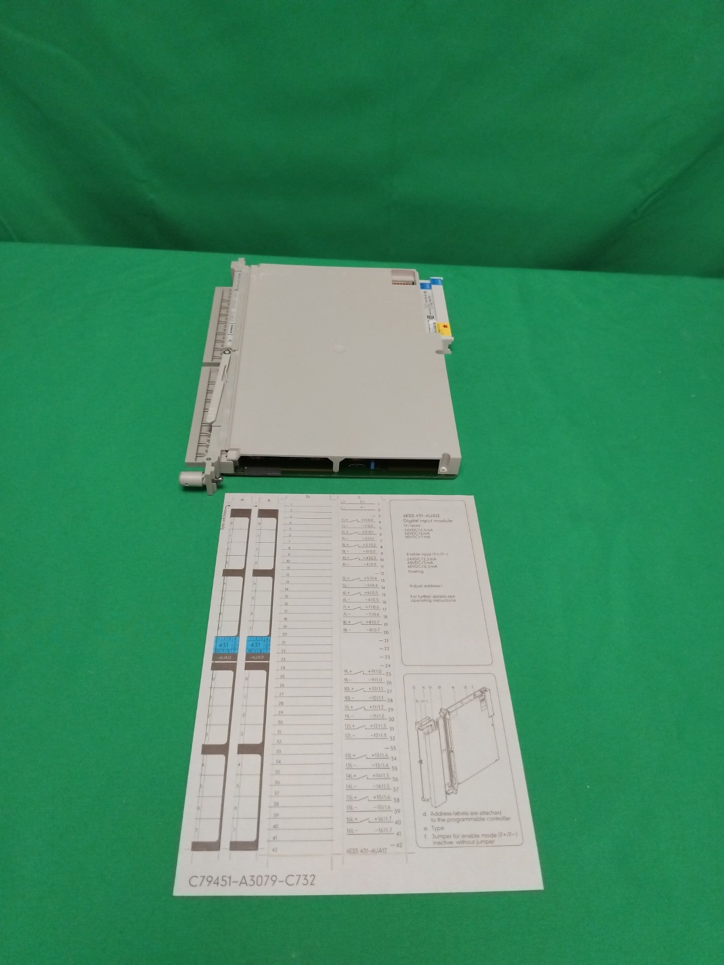 Siemens 6ES5431-4UA12 6ES54314UA12 OPEN BOX