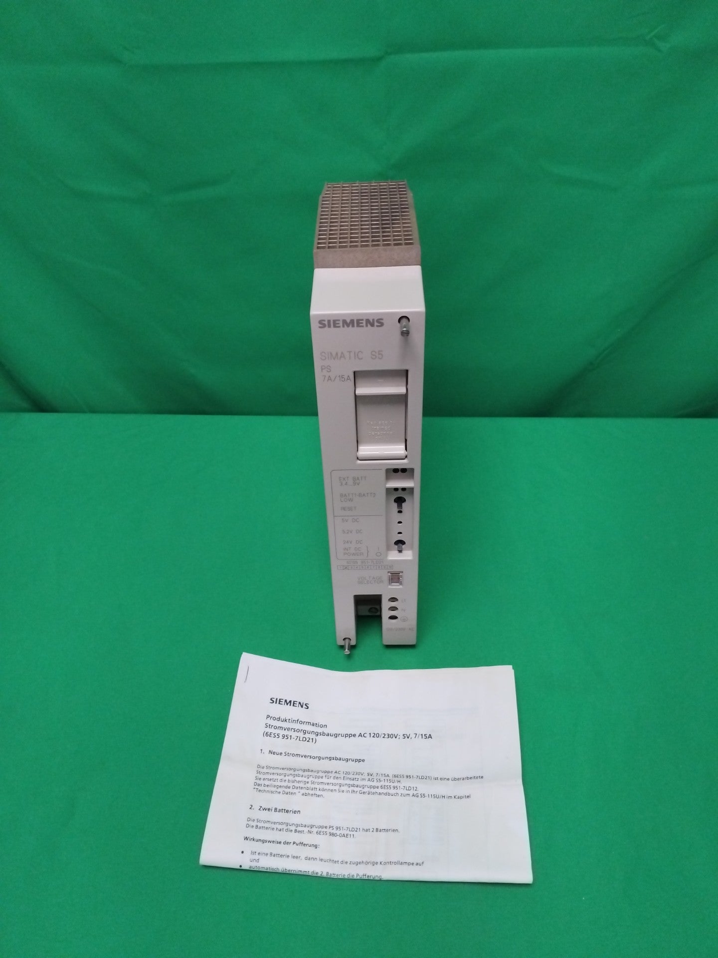 Siemens 6ES5951-7LD21 6ES59517LD21 OPEN BOX