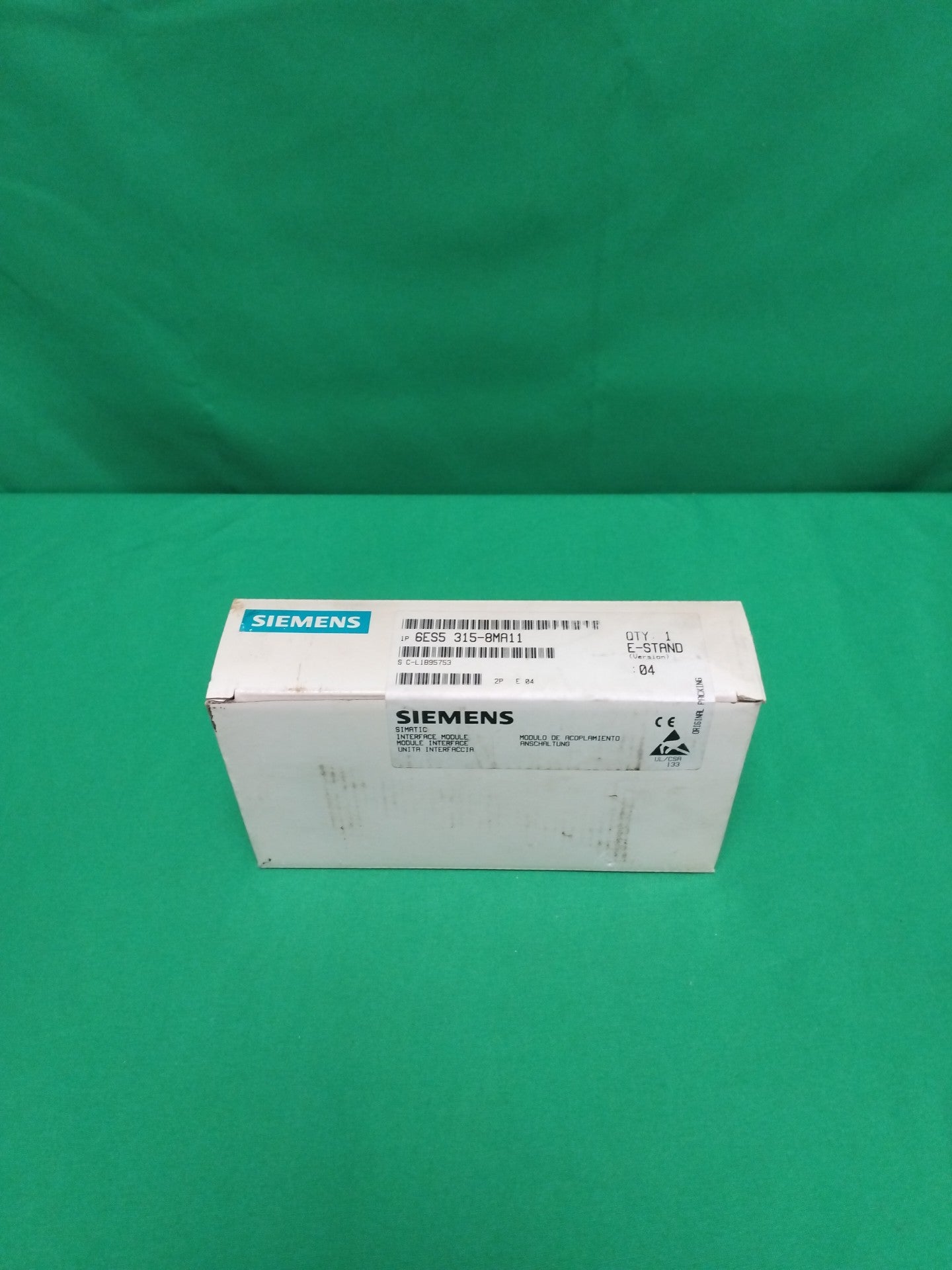 Siemens 6ES5 315-8MA11 6ES53158MA11 SEALED