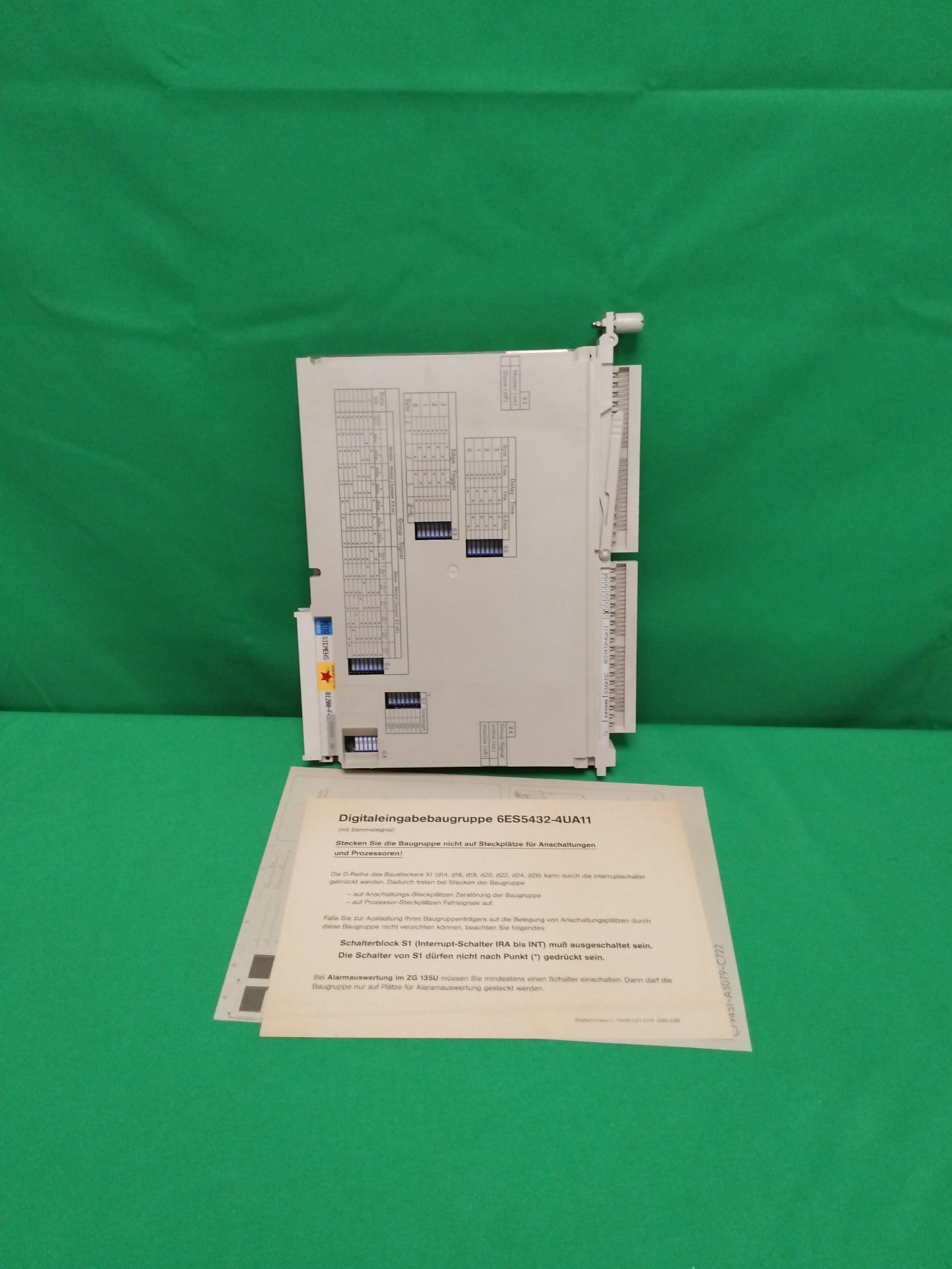 Siemens 6ES5 432-4UA11 6ES54324UA11