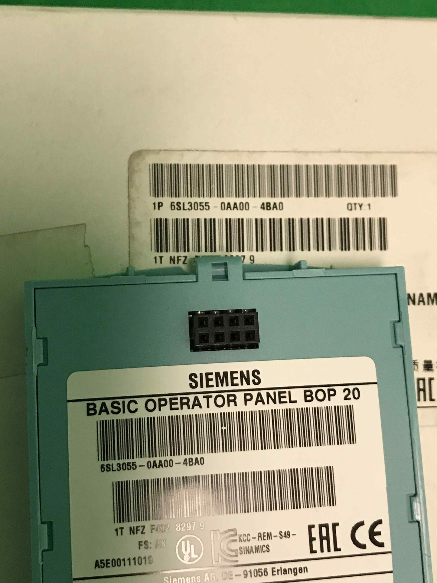 Siemens 6SL3055-0AA00-4BA0 6SL30550AA004BA0