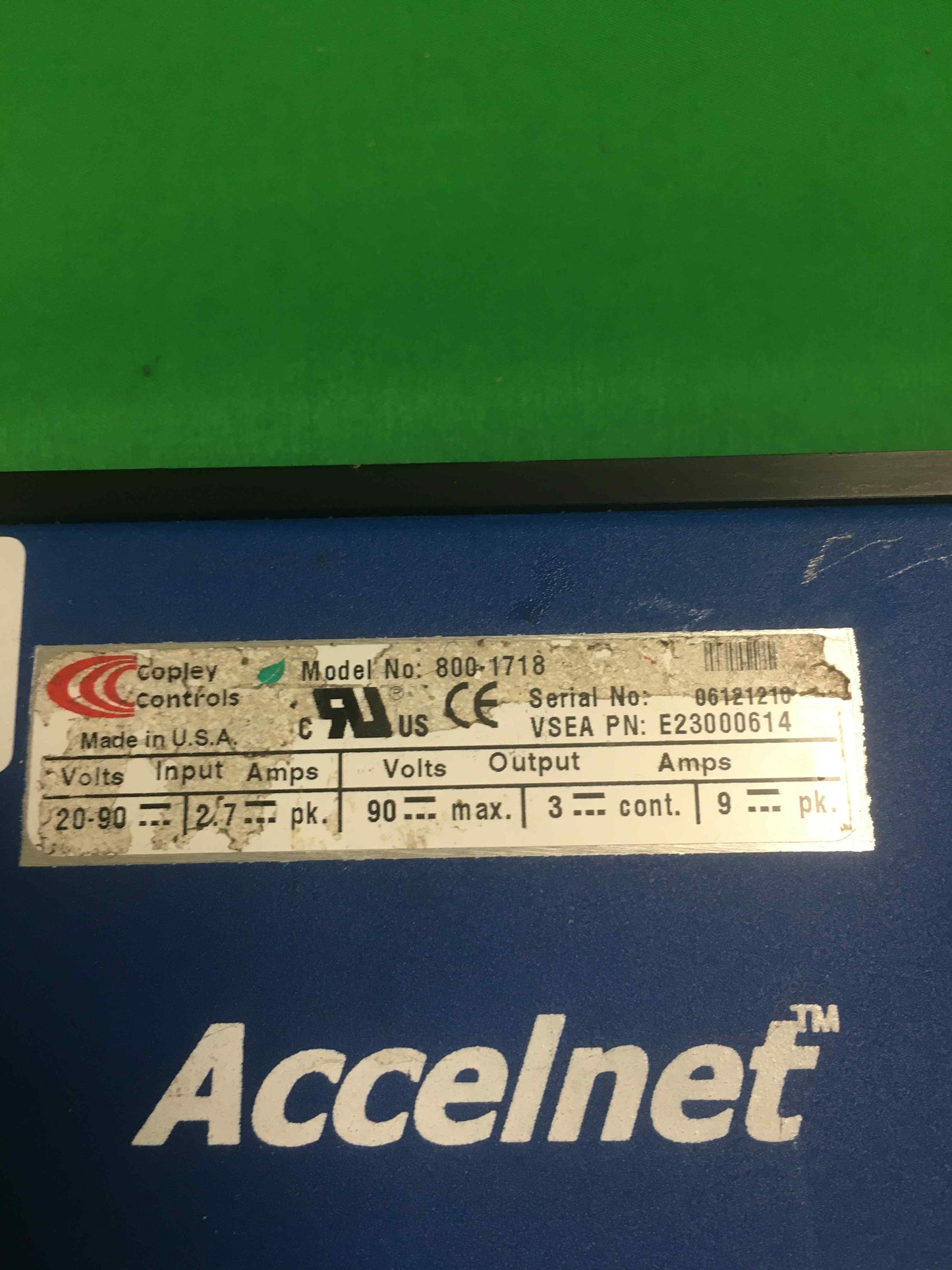ACCELNET 800-1718 8001718