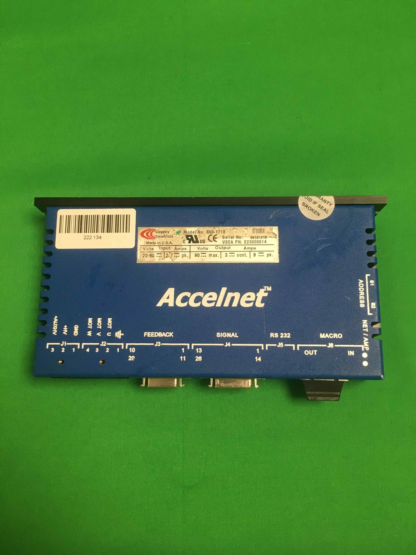 ACCELNET 800-1718 8001718