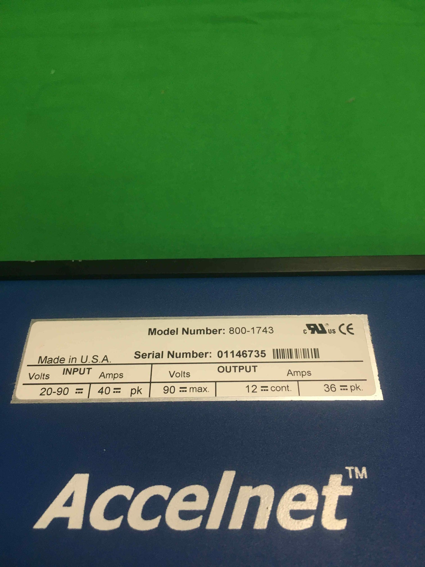 ACCELNET-800-1743/8001743
