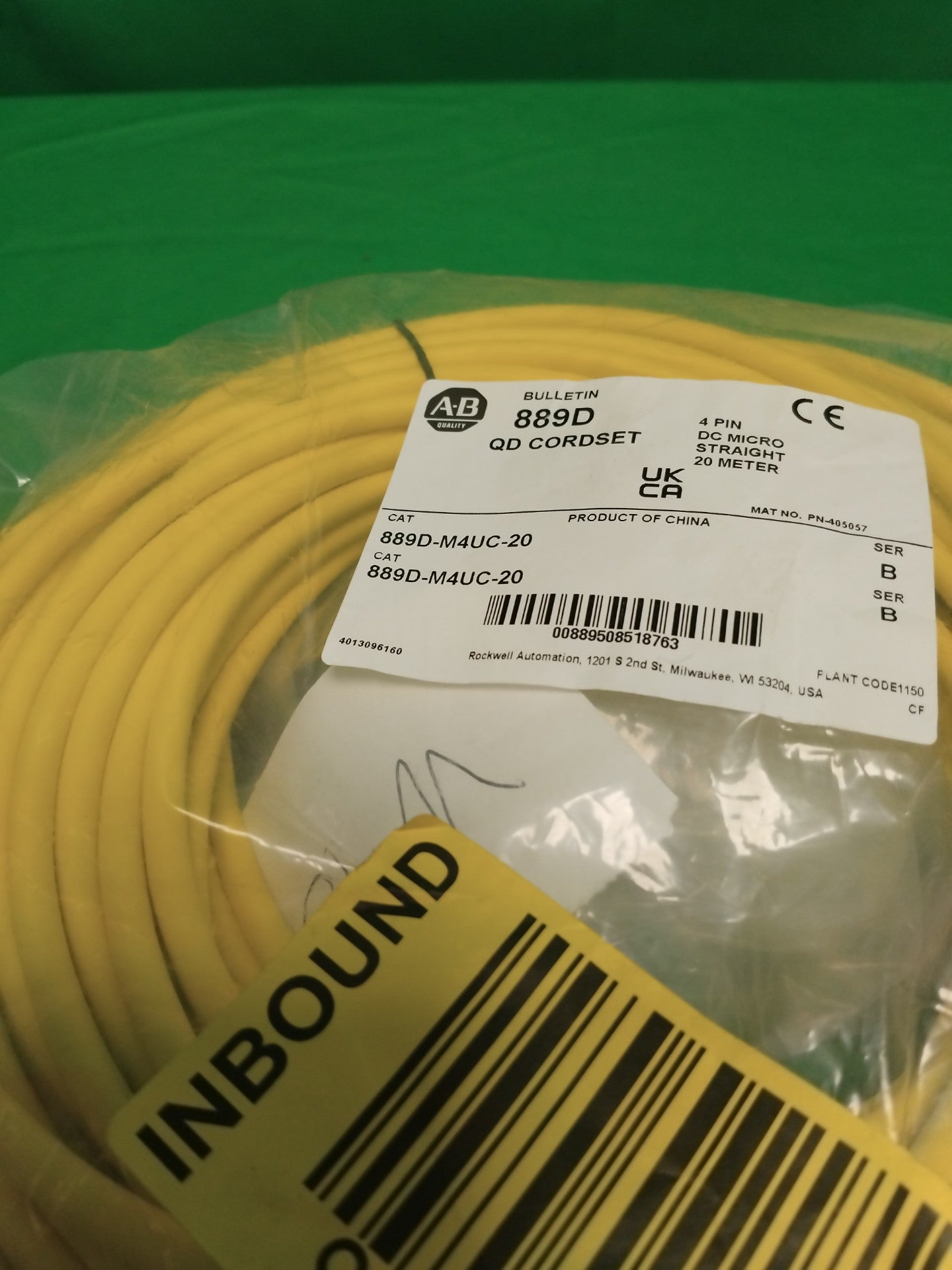 Allen Bradley 889D-M4UC-20 889DM4UC20