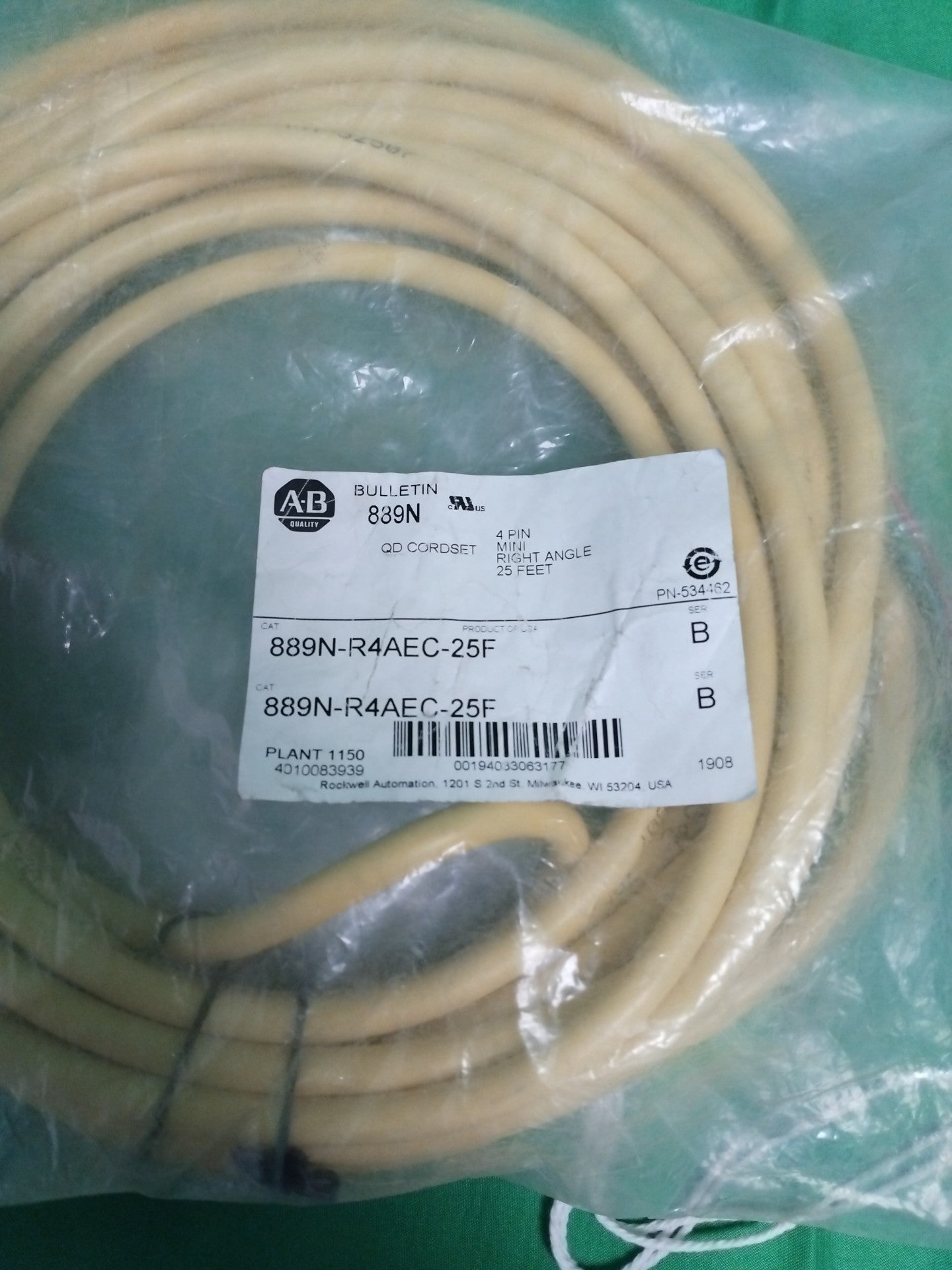 Allen Bradley 889N-R4AEC-25F 889NR4AEC25F