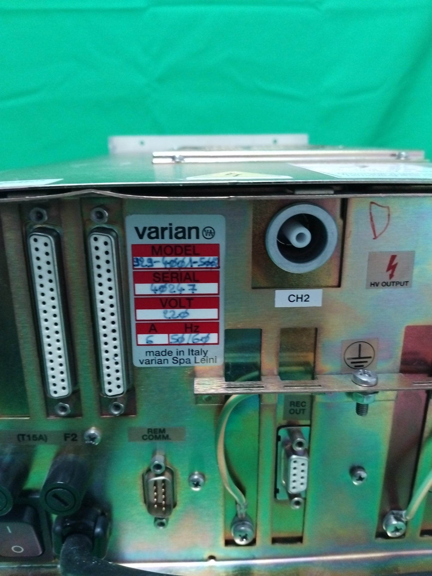 Varian 929-4001-S002 9294001S002 MULTIVAC